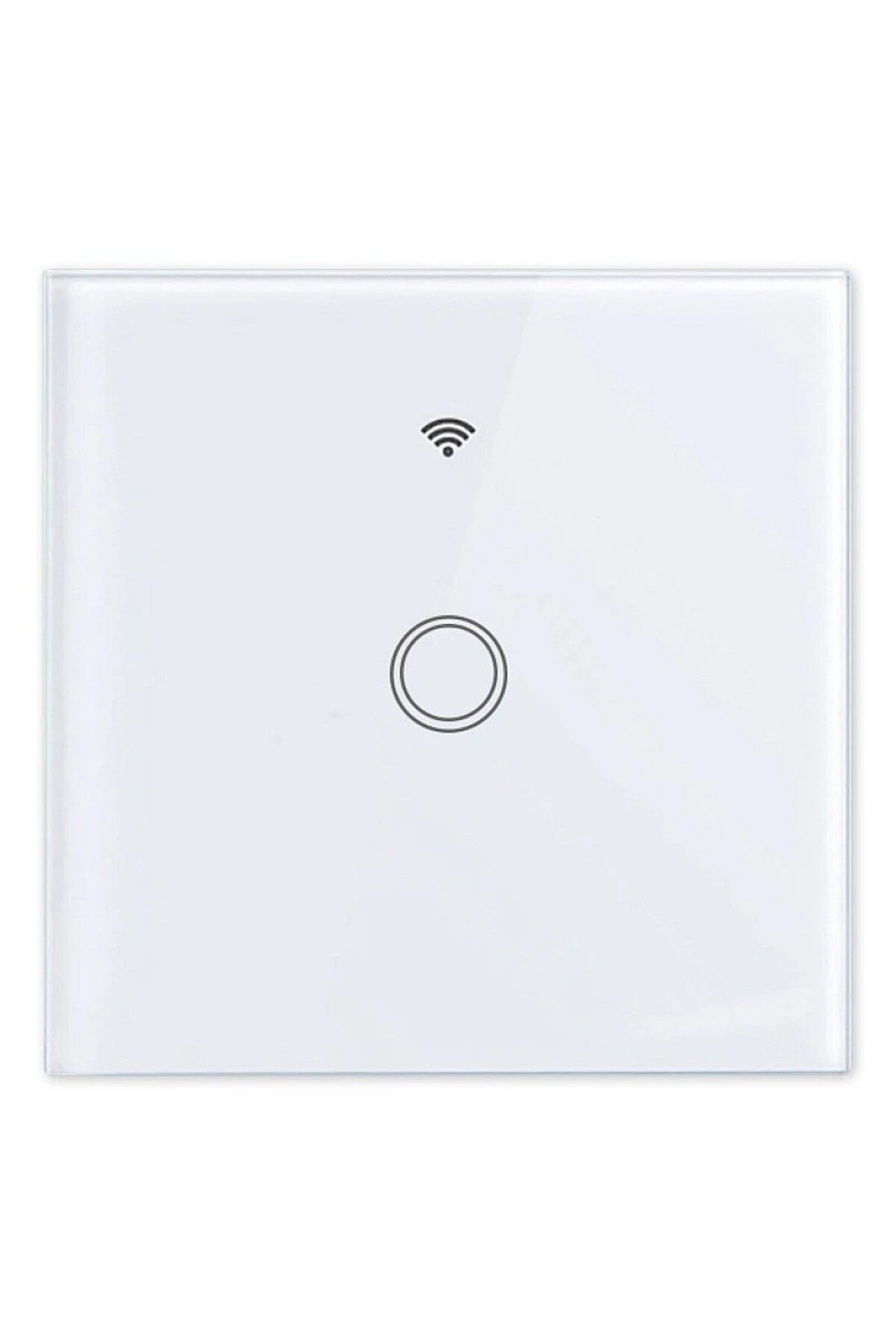 MasterLED-Comutator tactil inteligent simplu, WiFi, Android și iOS, indicator LED, alb 3