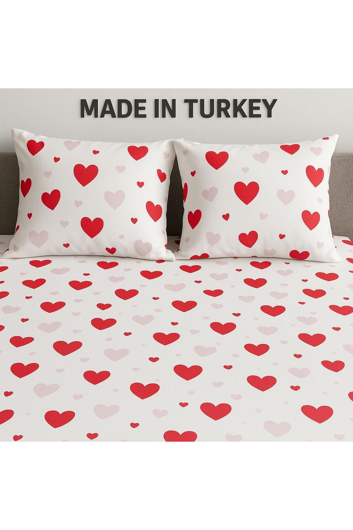 Güvenal-Carmen Pillowcase Fitted Sheet Set Patterned Pillowcase and Fitted Sheet Dowry 2