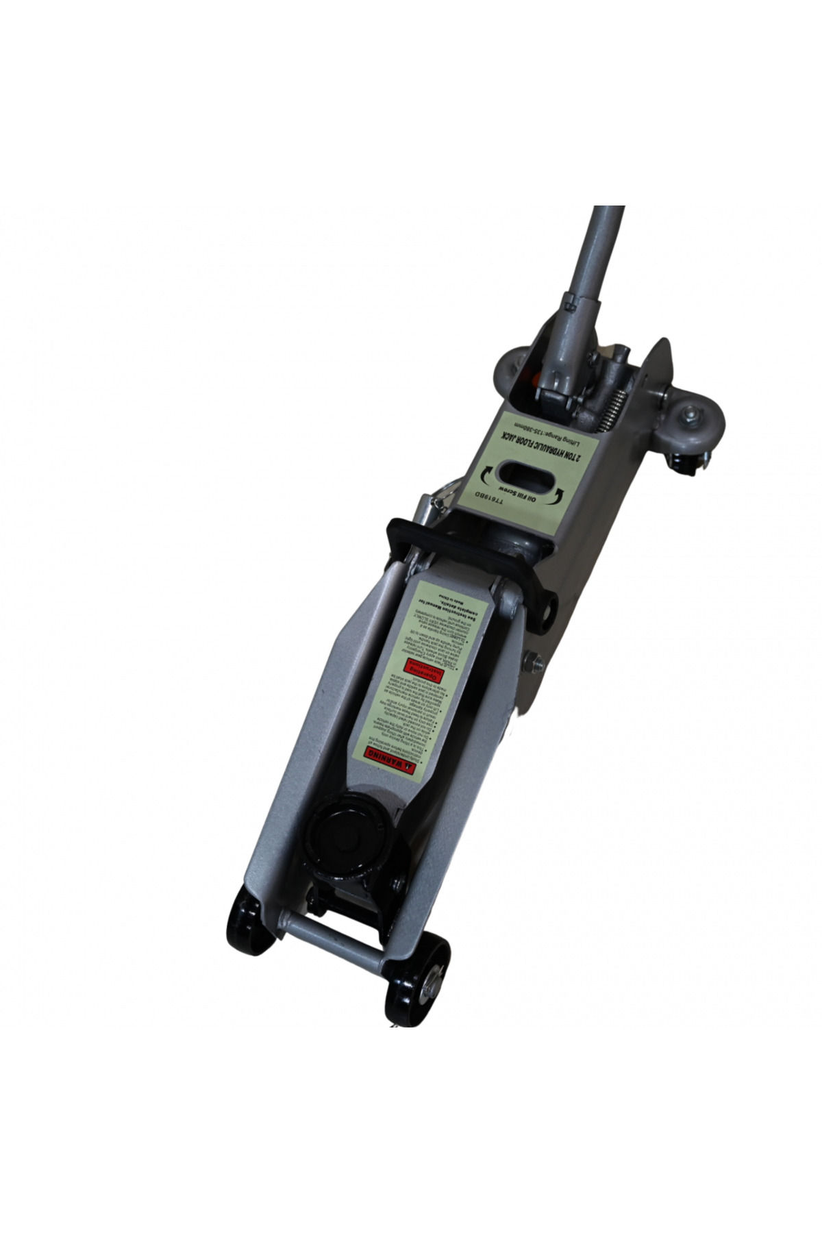 🔧 رافعة هيدروليكية أرضية – قوة 3 طن (6000 باوند) مع حقيبة تخزين – لون رمادي