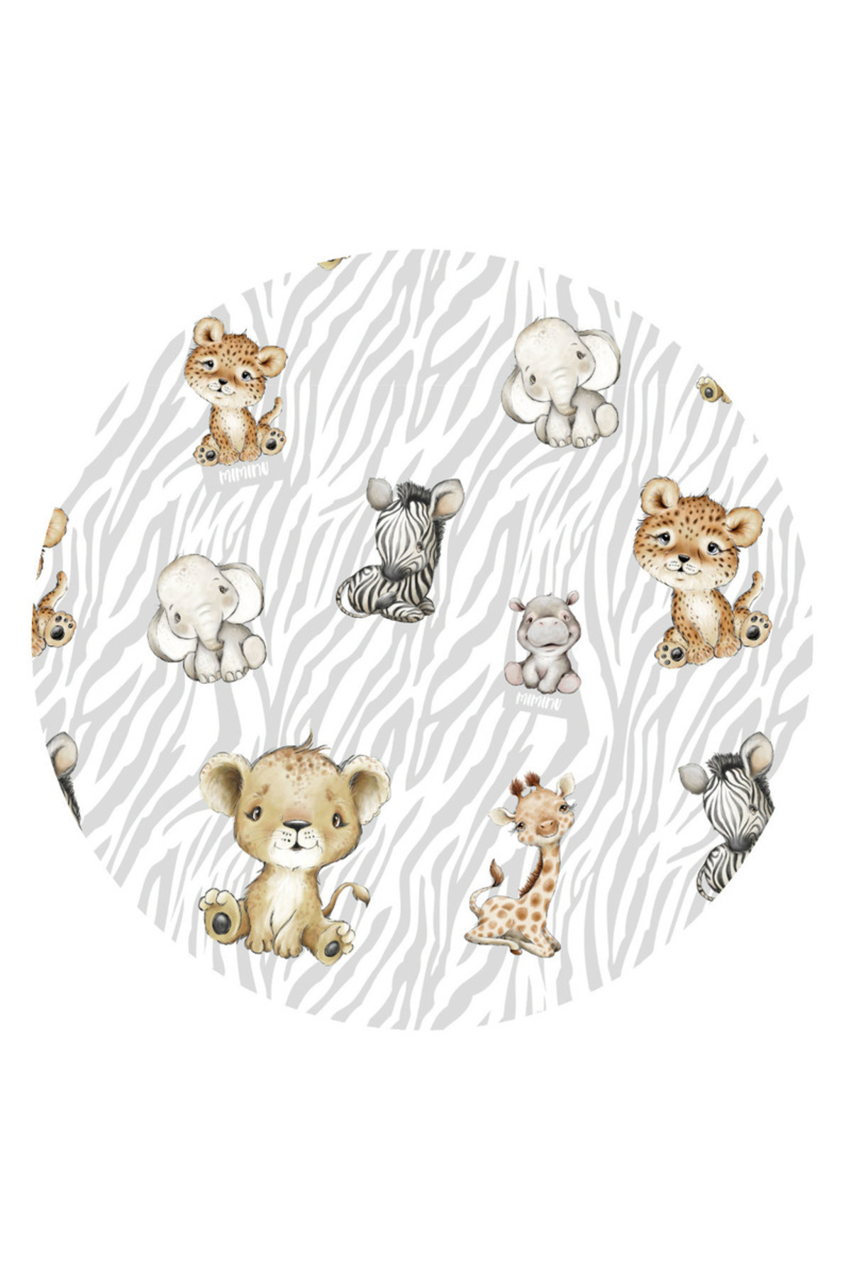 MimiNu-Bathrobe, MimiNu, With ears, 2 - 5 years, Soft, With pockets, With drawstring 2