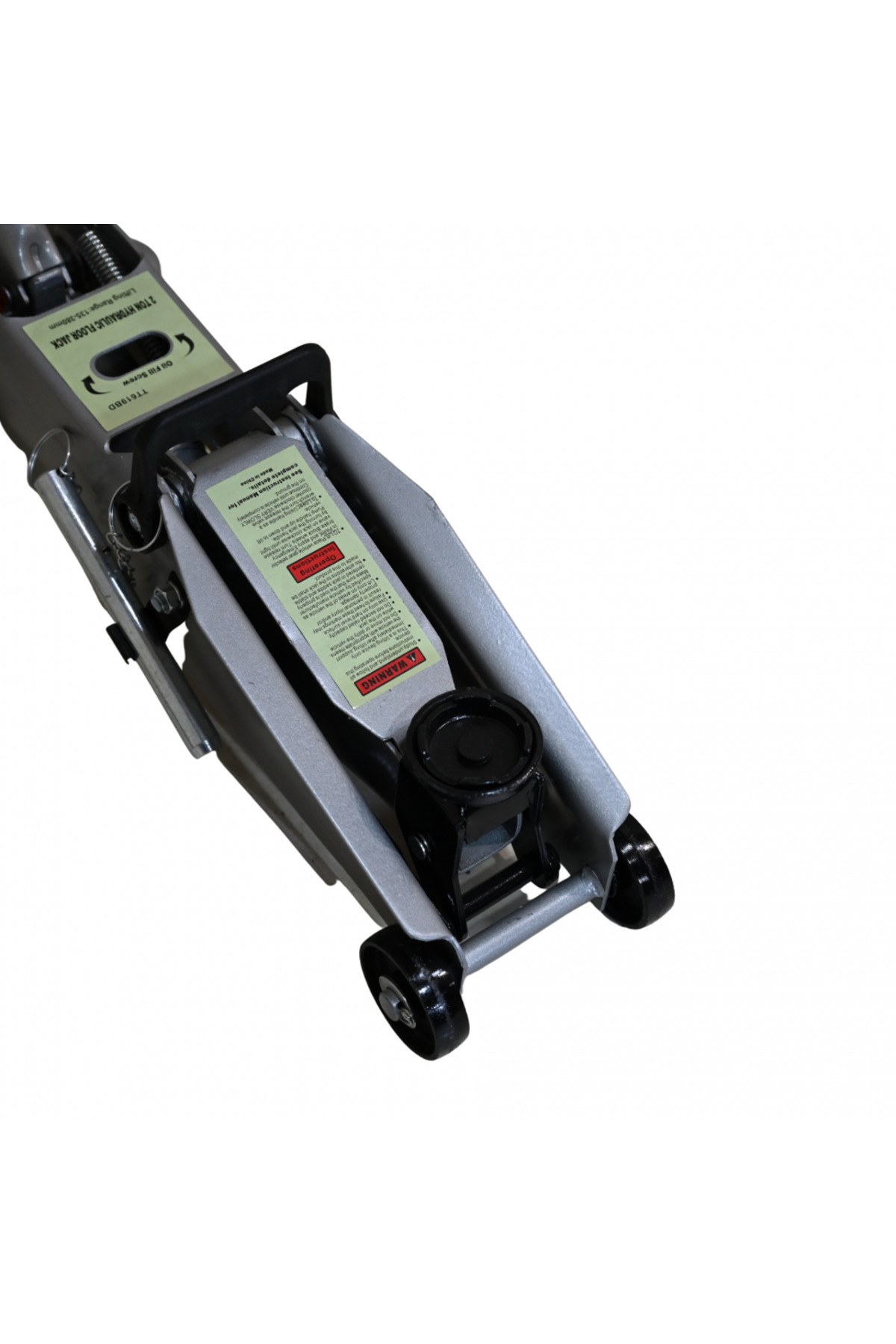 🔧 رافعة هيدروليكية أرضية – قوة 3 طن (6000 باوند) مع حقيبة تخزين – لون رمادي