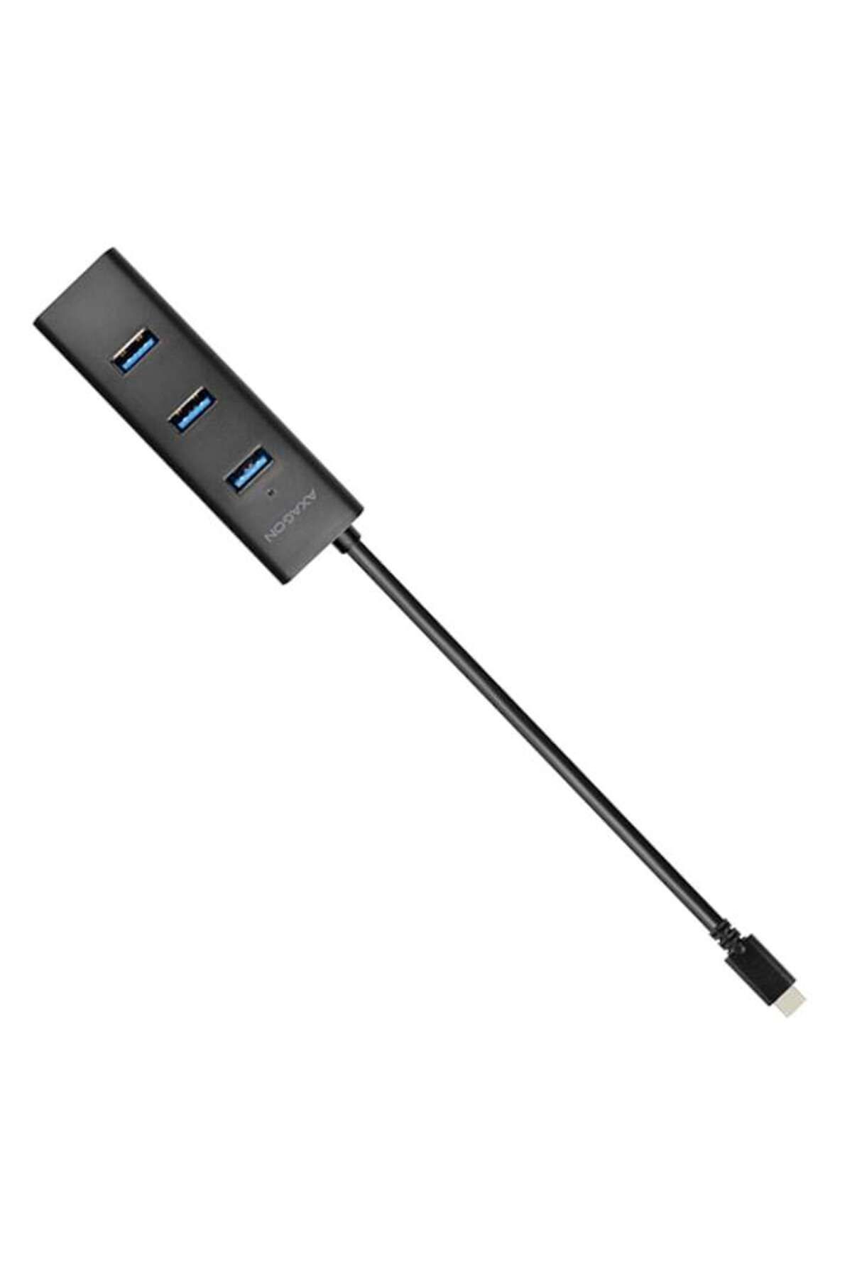 Axagon-Hub USB HUE-S2C, 4x USB 3.0, micro USB tip C pentru încărcare 3