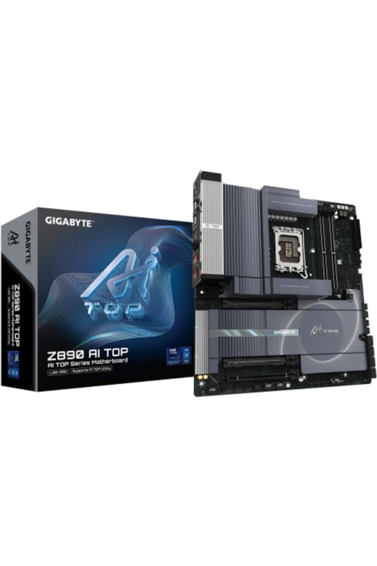 Gigabyte-Placa de baza Z890 AI TOP, DDR5, eATX, LGA 1851, Intel Z890 3