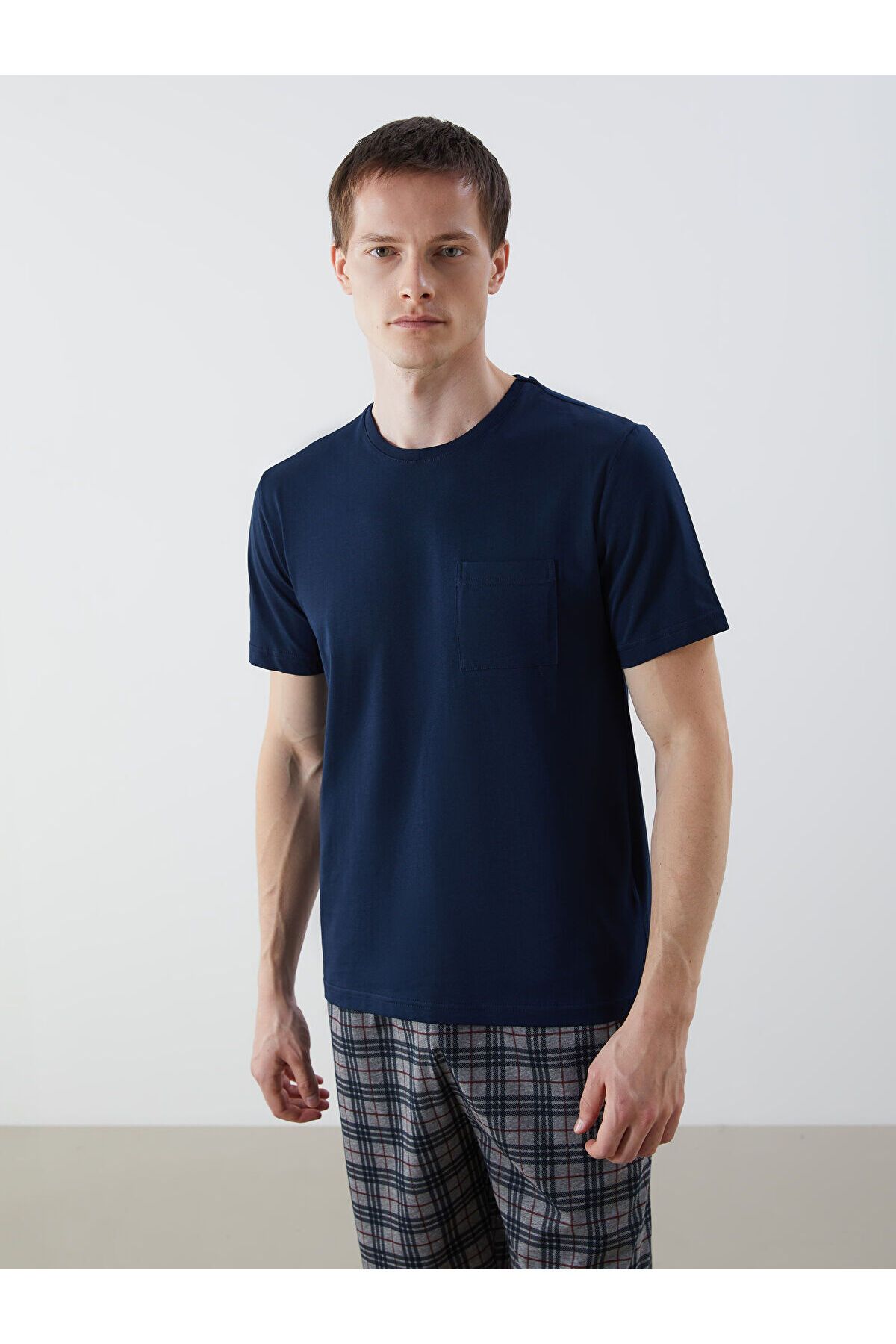 LC Waikiki-Σετ ανδρικές πιτζάμες Standard Fit 3 Πακέτο 5