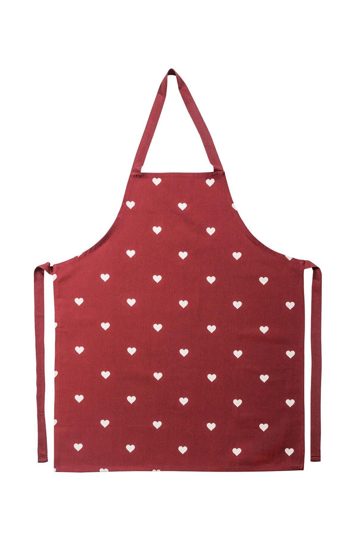 LC Waikiki-Lcw Home Heart Printed Kitchen Apron (W5) 3