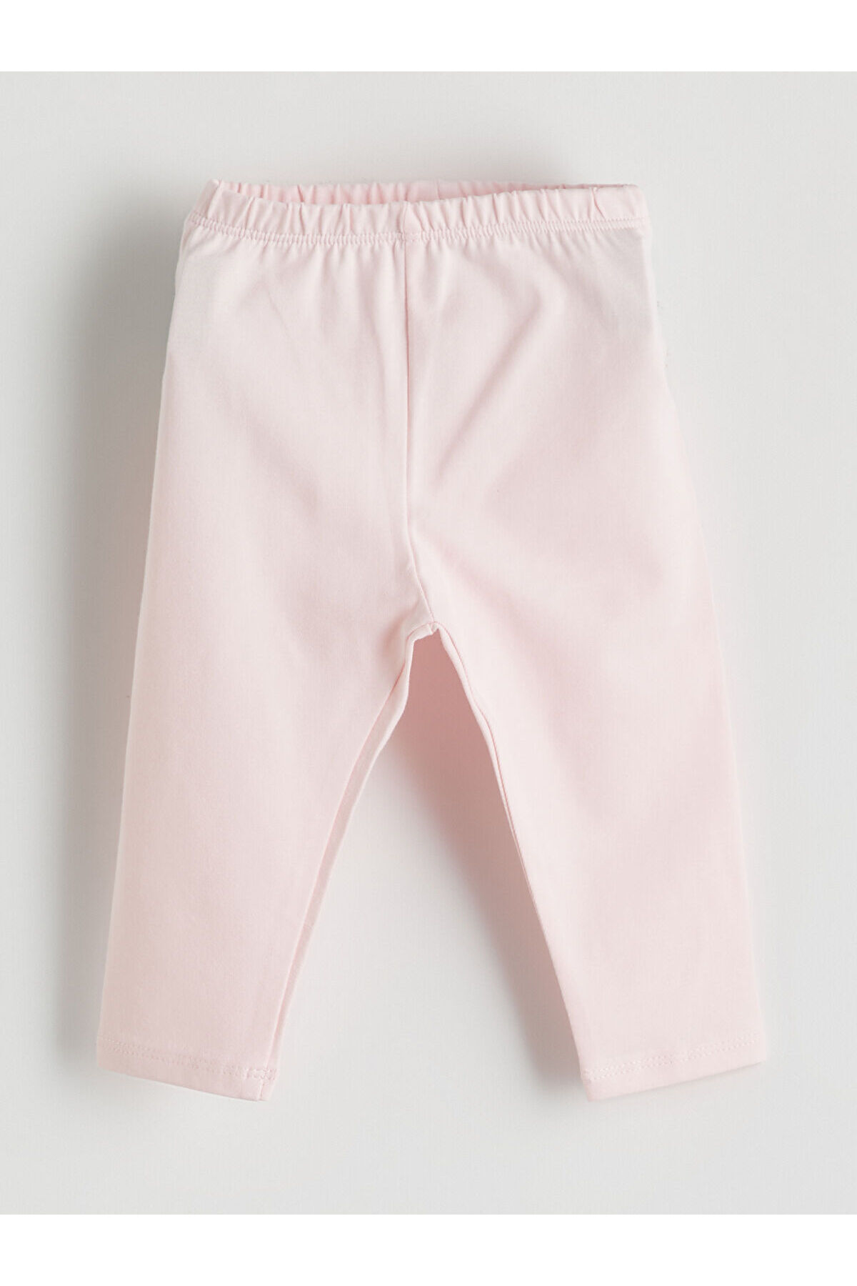 LC Waikiki Nevaa Collection Bej Çiçek Aplikeli Kız Bebek Bluz ve Tayt 2'li fotoğrafı 5 (önizleme)