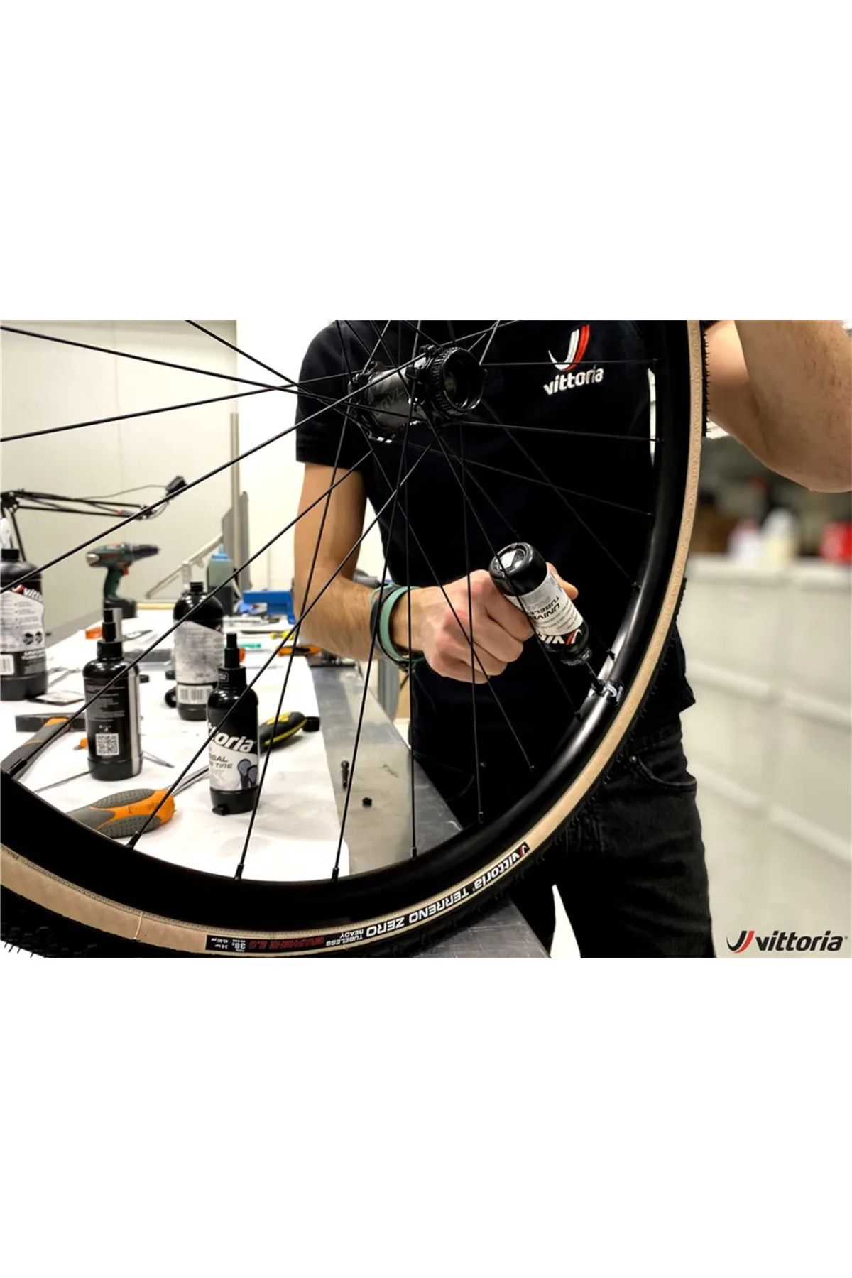KlaussTech-Solvent Vittoria Tubeless - Sigilant universal pentru anvelope 1000 ml. 5