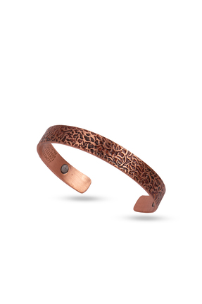 DR DNA Ay Taşlı Neodyum Mıknatıslı Bakır Bileklik