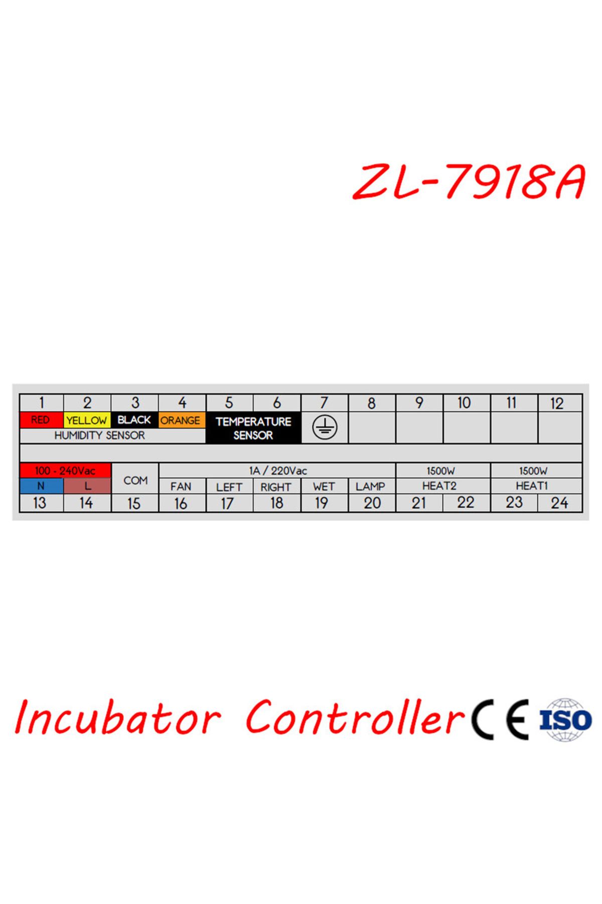 Choice-ZL-7918A Multifunctional Automatic Controller Automatic Incubator Temperature Humidity Controller... 2