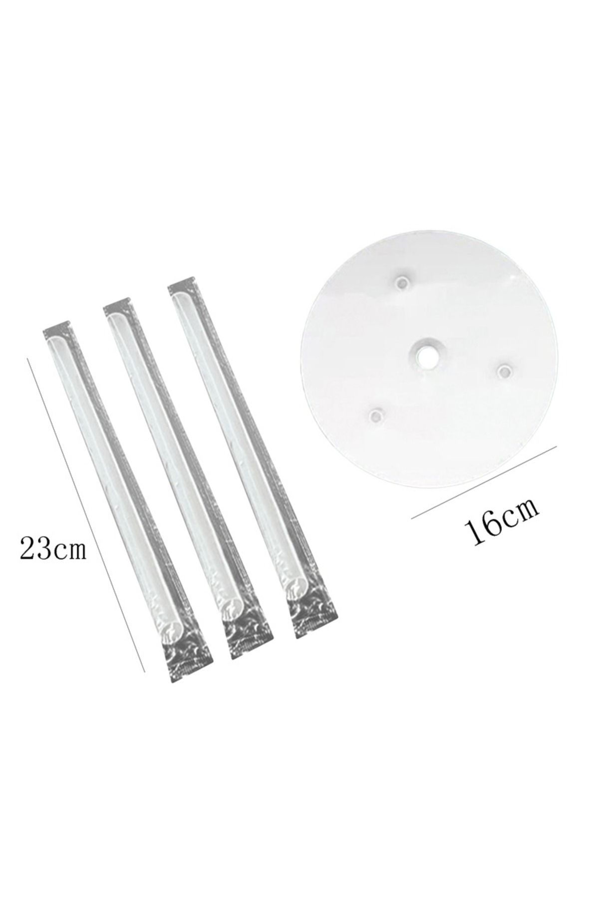 Choice-8 inches Multi-Layer Cake Support Frame Practical Stands Mold Round Dessert Support Spacer Piling Br 1