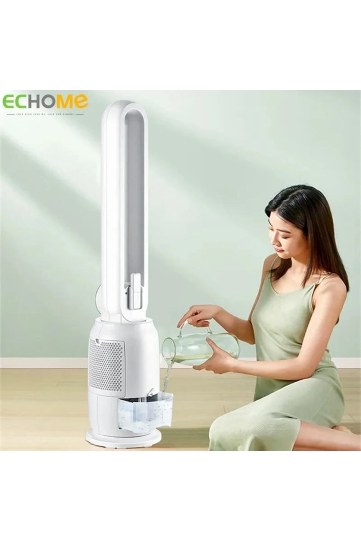 Hausberg-Digital Tower Fan with Ionization Vionex 5957, 65W, 12 speeds, ionization function, remote 3