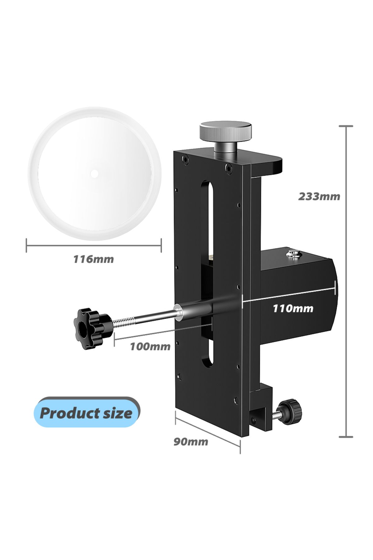 Choice-Record Rotat Bracket 2 Revolutions/Min With 6 Transparent waterproof clips 100V-240V adapter For ... 3