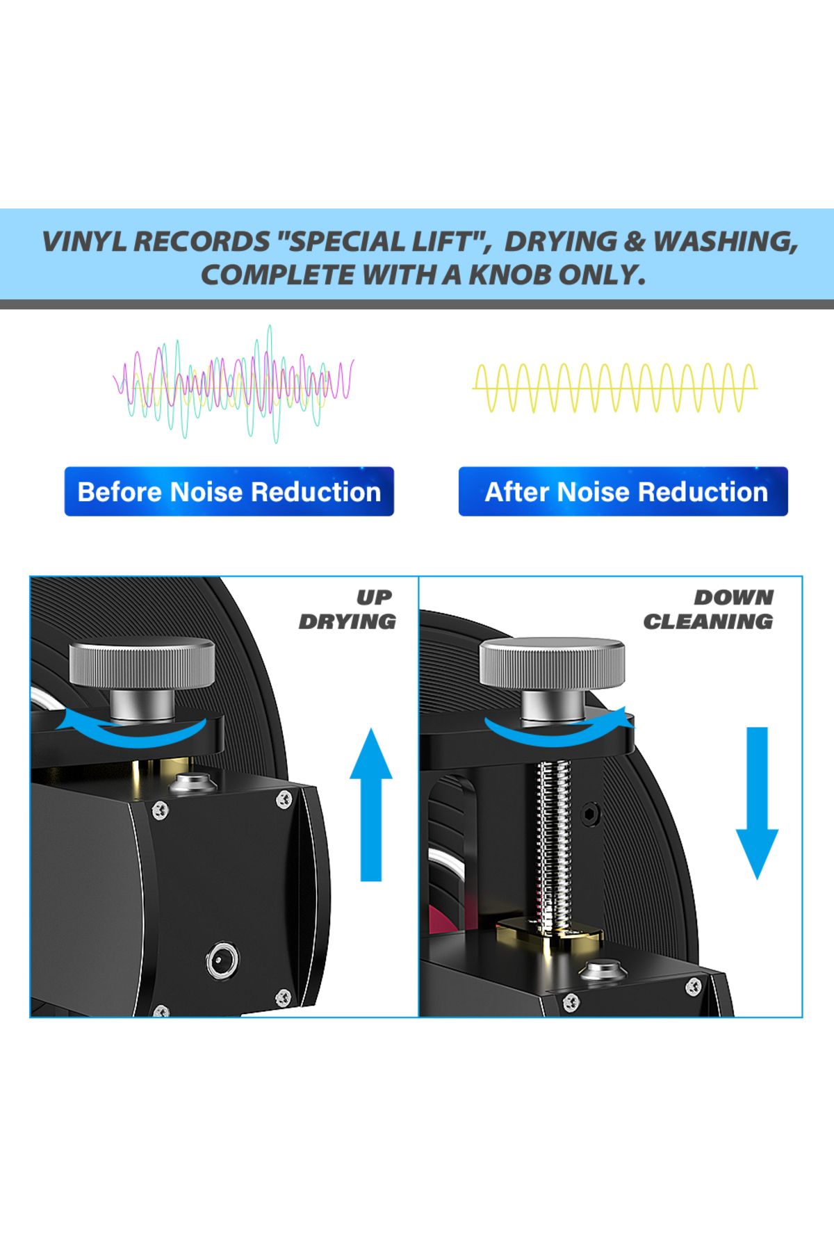 Choice-Record Rotat Bracket 2 Revolutions/Min With 6 Transparent waterproof clips 100V-240V adapter For ... 4