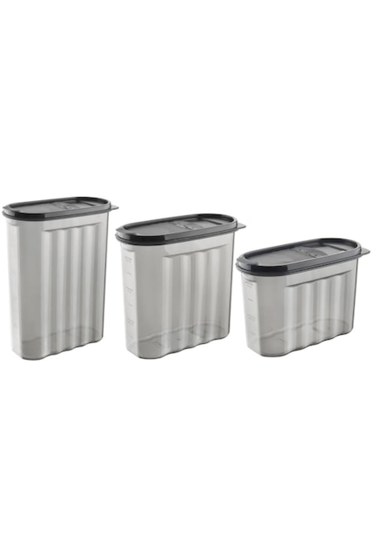 Tuffex-Set 3 Food Storage Boxes, 1.2/1.8/2.5L TP379/380/381-SET3 1