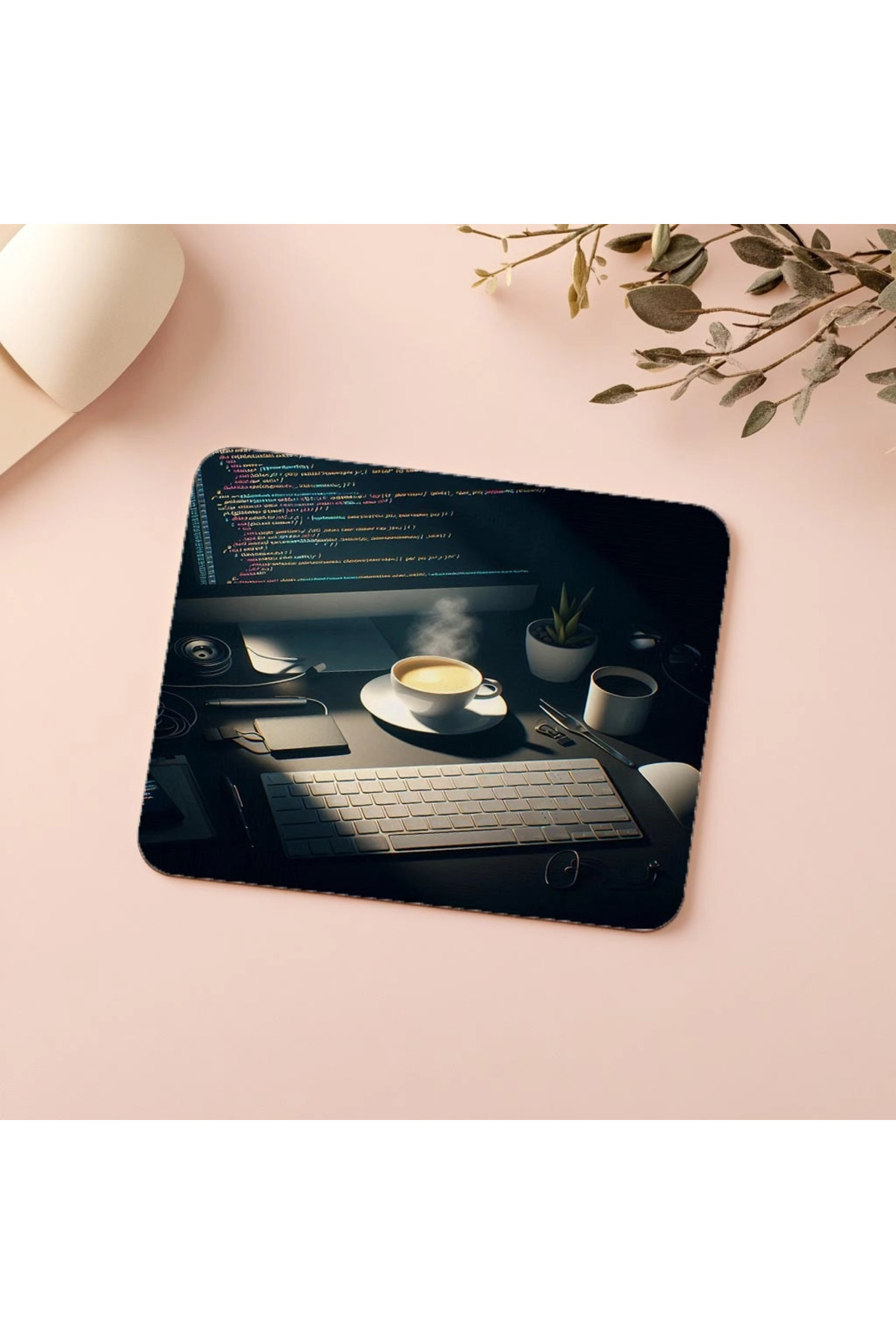 Luluyen-Mousepad Enlightened Only by Code Light - 19X23 cm 2 mm Rectangle Imported Printed Mouse Pad 5