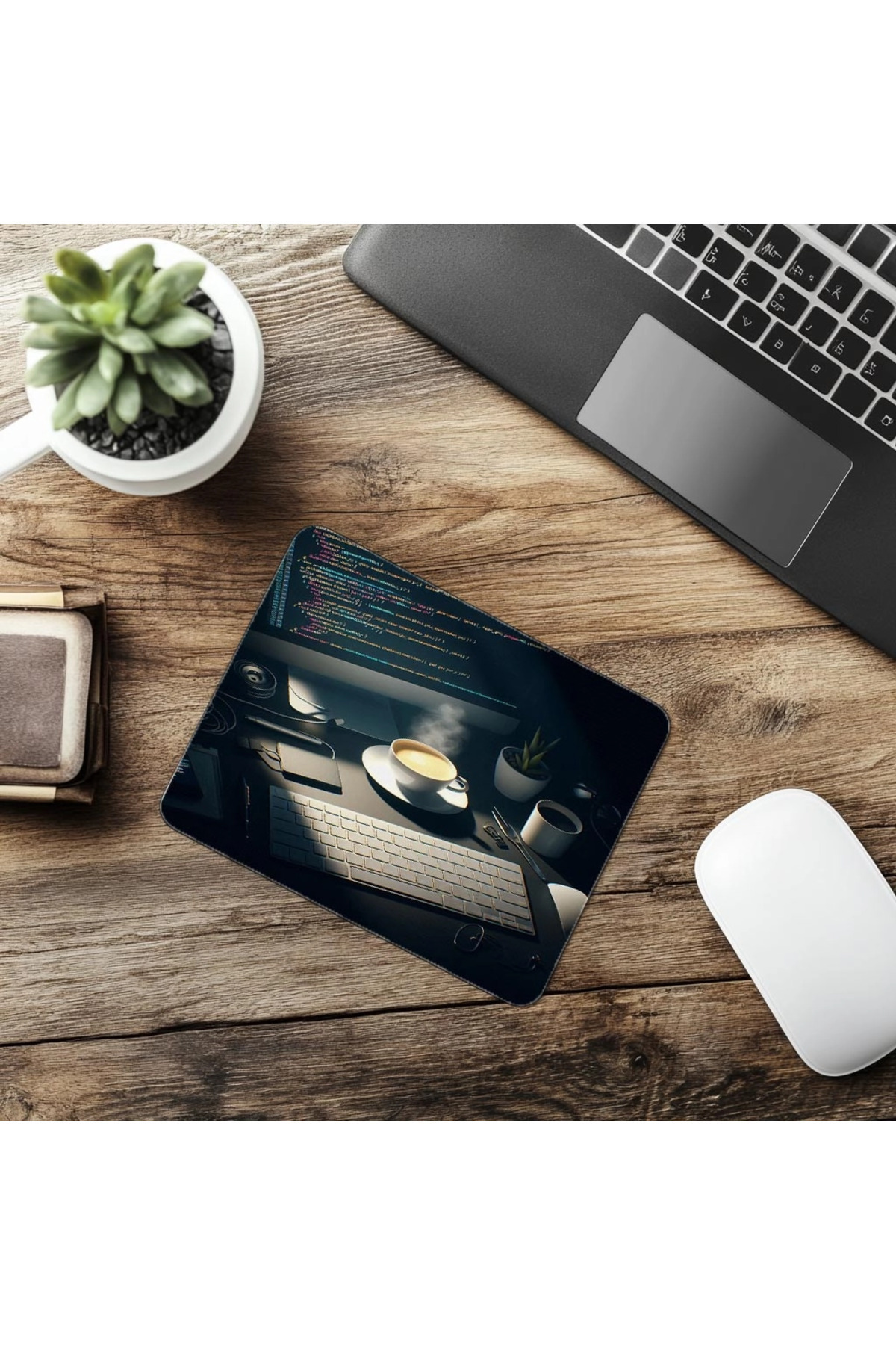 Luluyen-Mousepad Enlightened Only by Code Light - 19X23 cm 2 mm Rectangle Imported Printed Mouse Pad 6