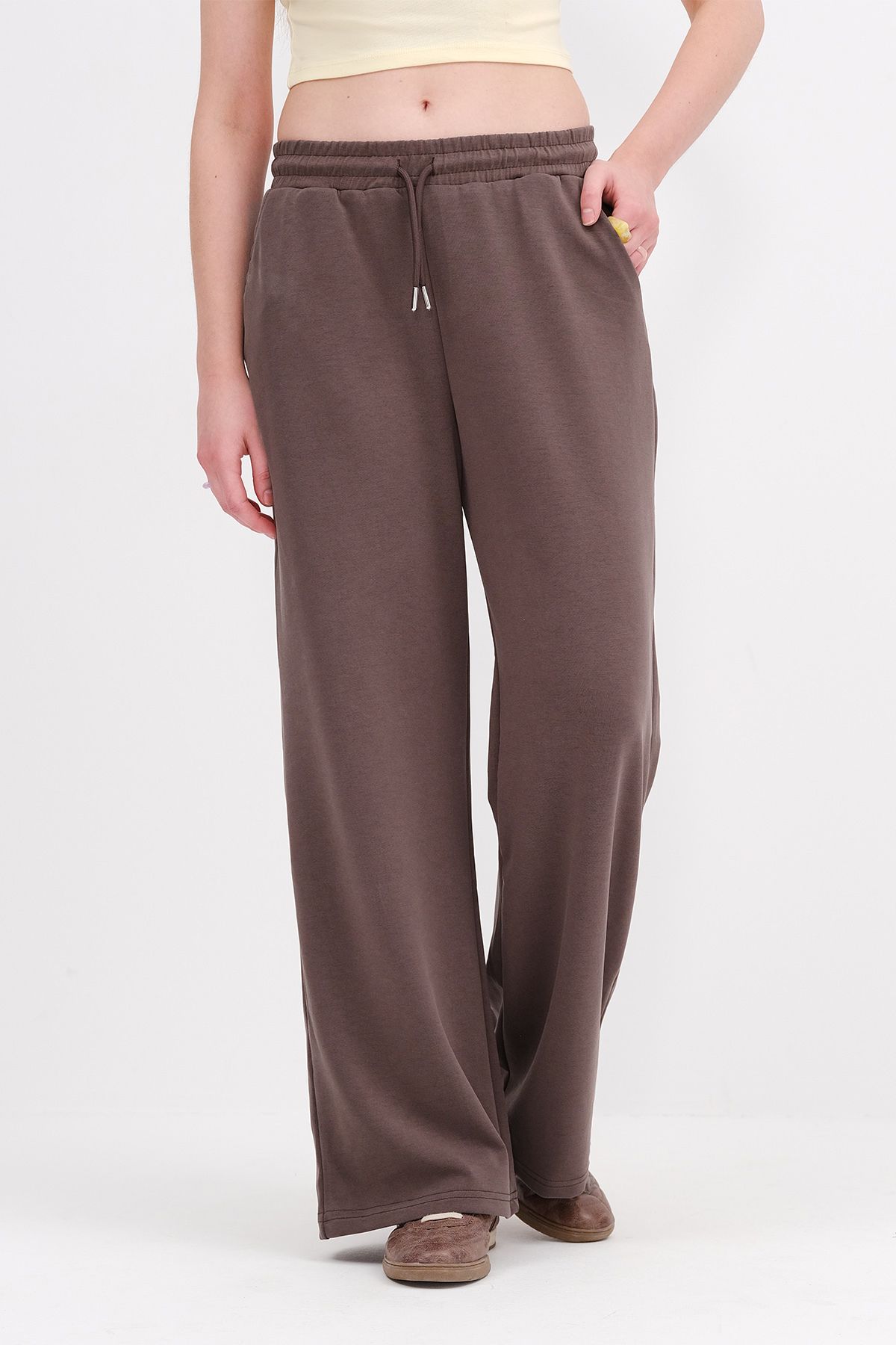 Addax-Elastic Waist Modal Tracksuit Eşf11053-M8 2