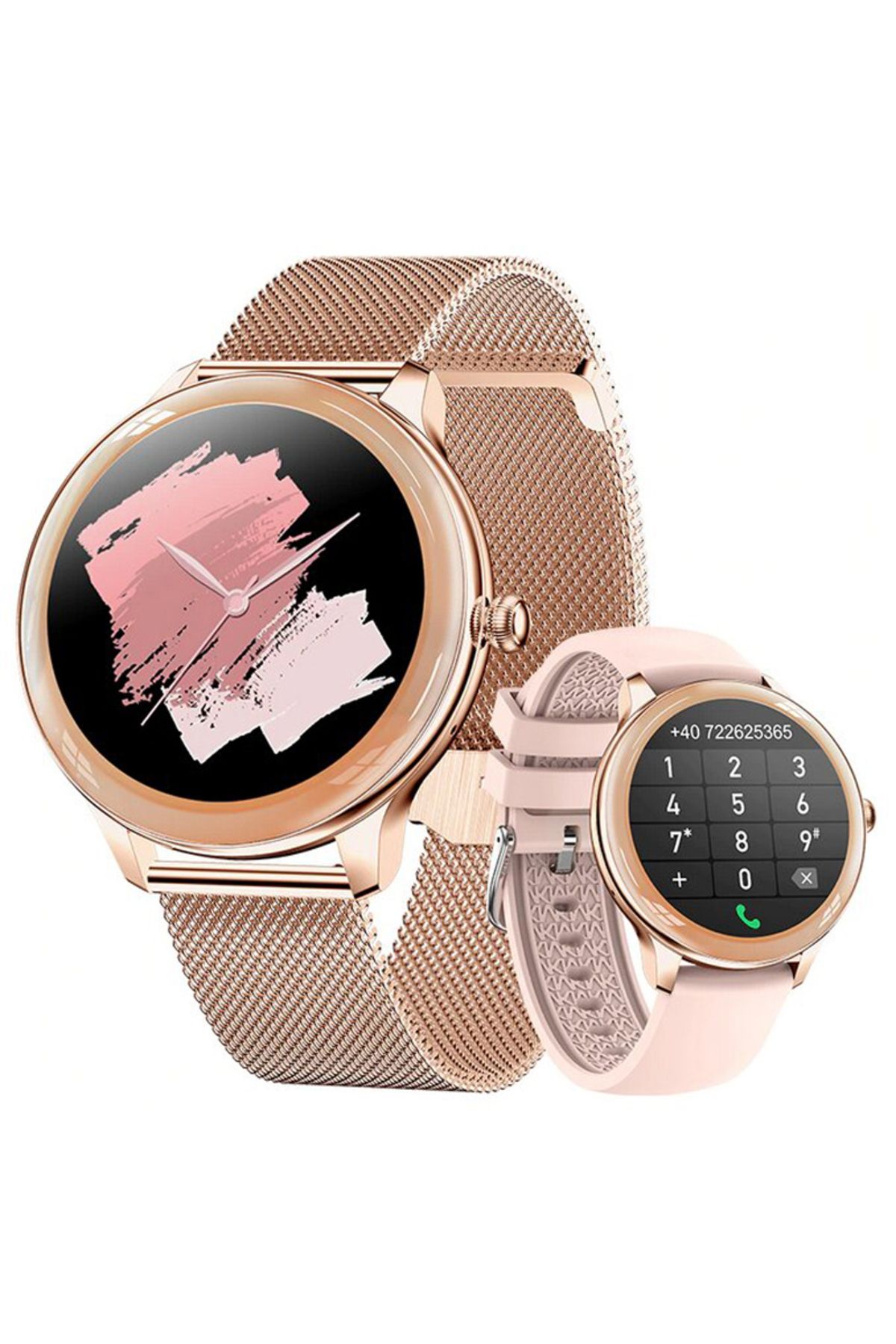 SOLTOY-Ceas inteligent Smartwatch pentru femei SOLTOY® Vex, Full Color OLED display, Ultra Subtire 3