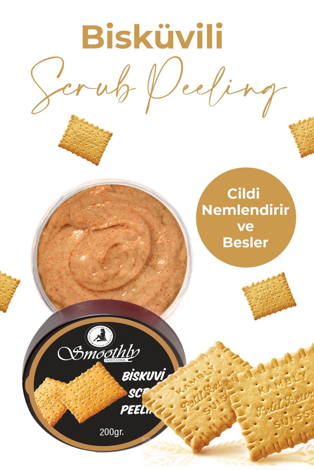 Epilasyon Ağda Sonrası Batık Peeling Çilek Nane Peeling 800ml + Bisküvi Peeling + Tüy Geciktirici — ÇİLEKNANE800BİSKÜVİ200 — تصویر 3 از 4