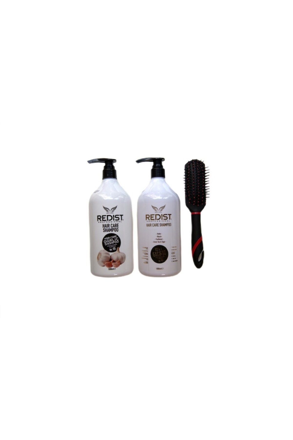 Red One-Set Profesional anti-caderea si cresterea parului cu Extract de Usturoi, Redist, sampon 1000 ml, Sam 2