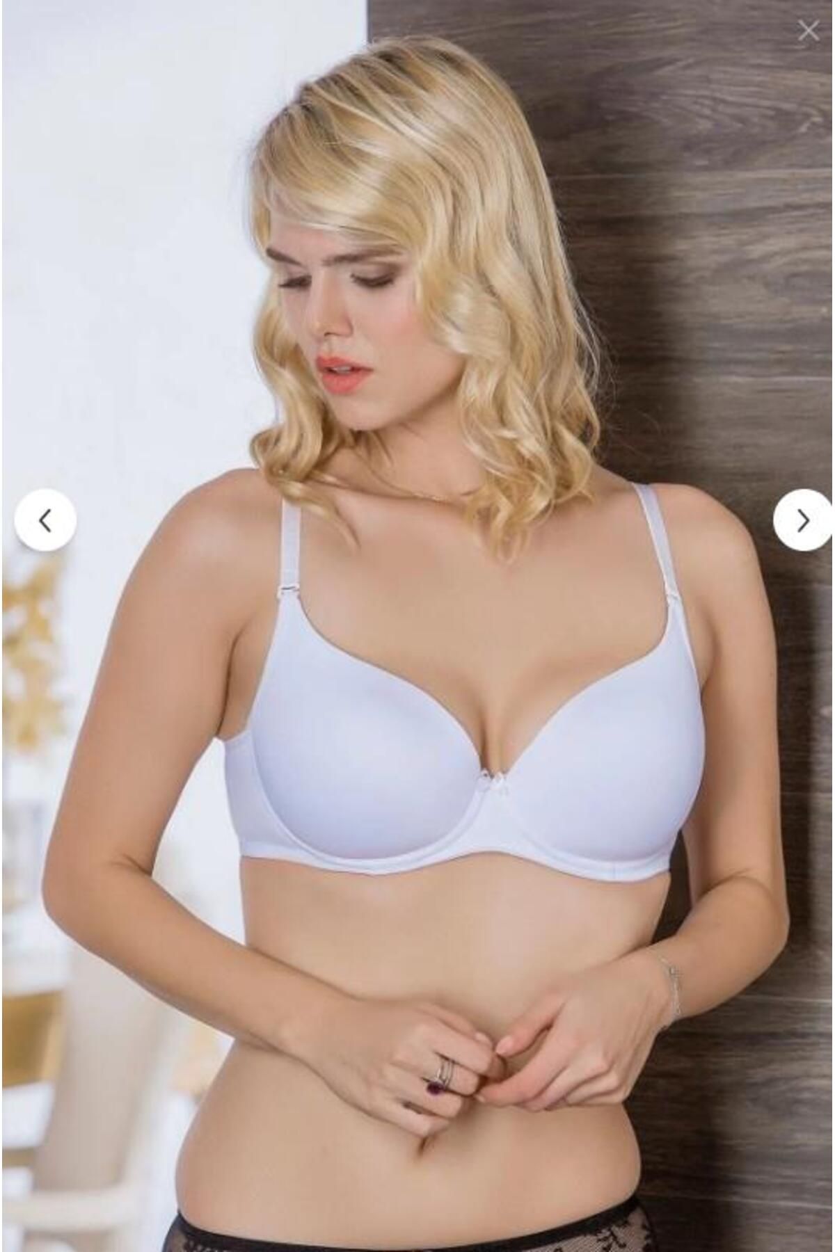 MOONLİGHT-Sutien alb necăptusit pentru femei Mml172 3