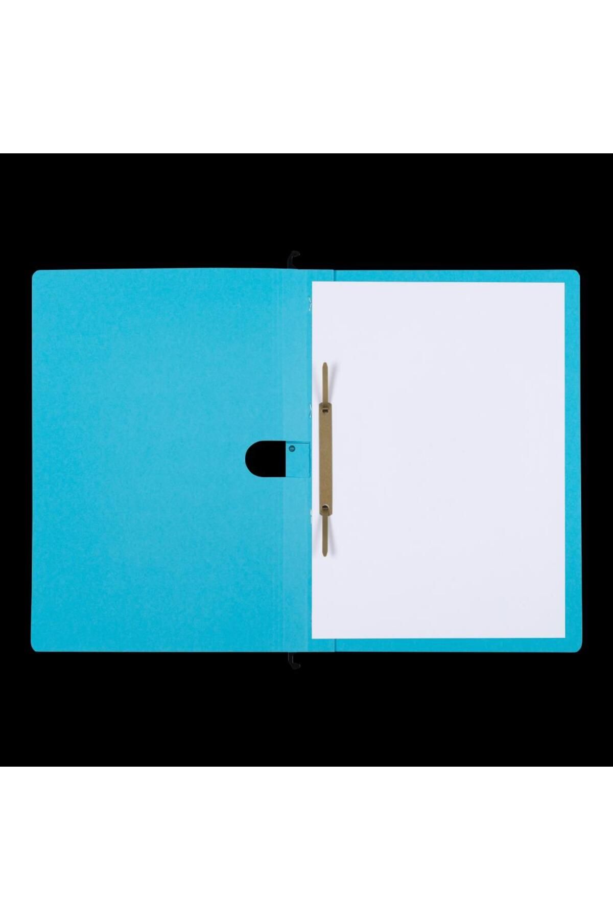 ELBA-Ultimate Hanging Folder with Fastener A4, 240gsm Cardboard, 200-Sheet Capacity, Blue Color 2
