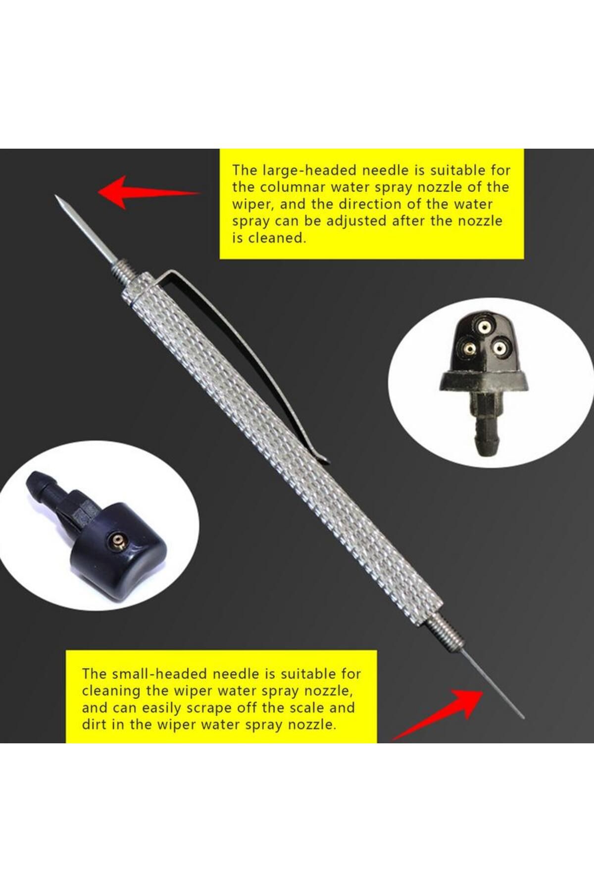 Choice-Windshield Wiper Nozzle Adjustment Tool 2-in-1 Windscreen Windshield Washer Spray Nozzle Cleaner ... 5