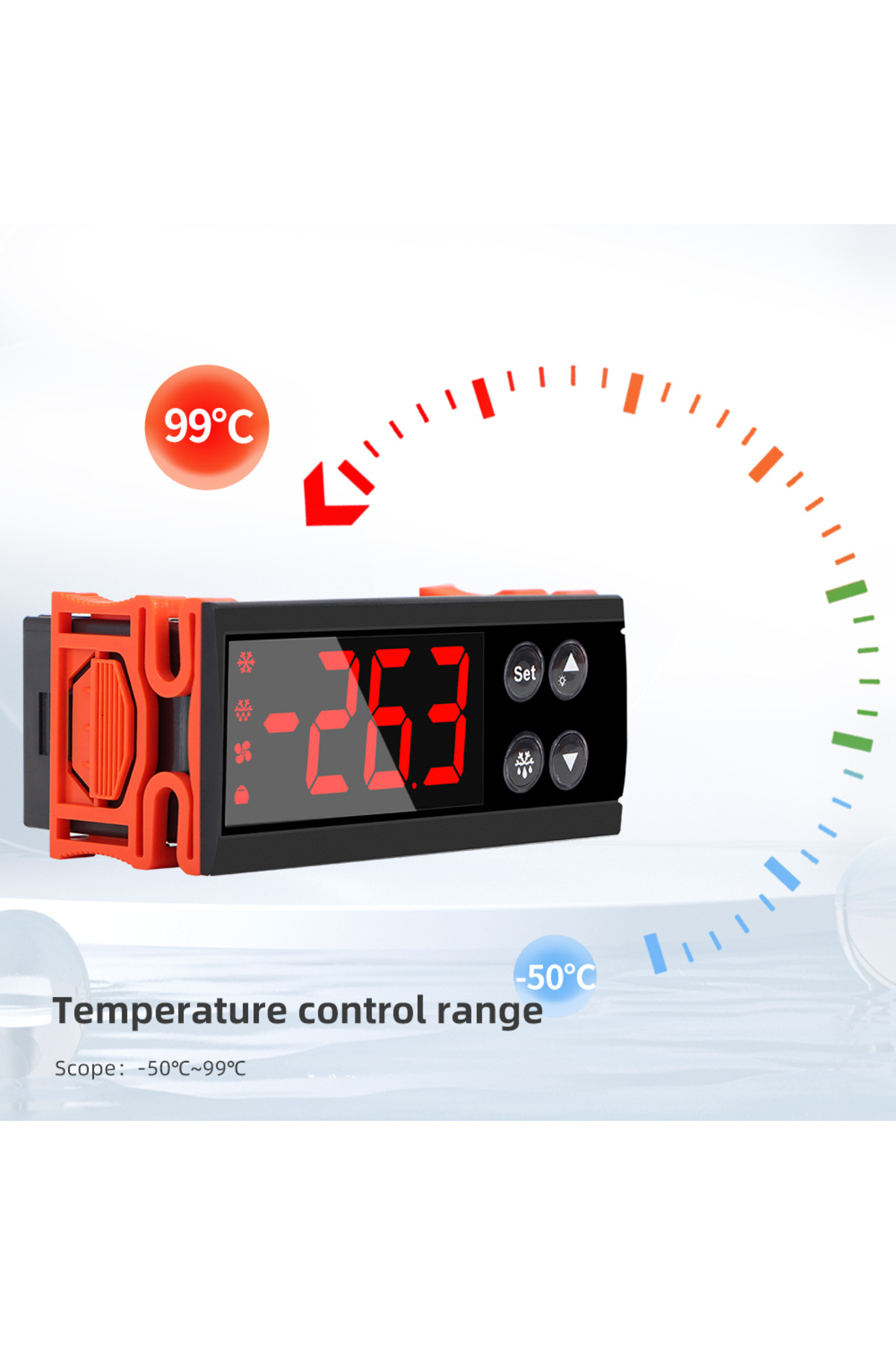 Choice1-220V ECS-961NEO Digital Thermostat Humidity Microcomputer Temperature Controller Regulator Thermoreg 4