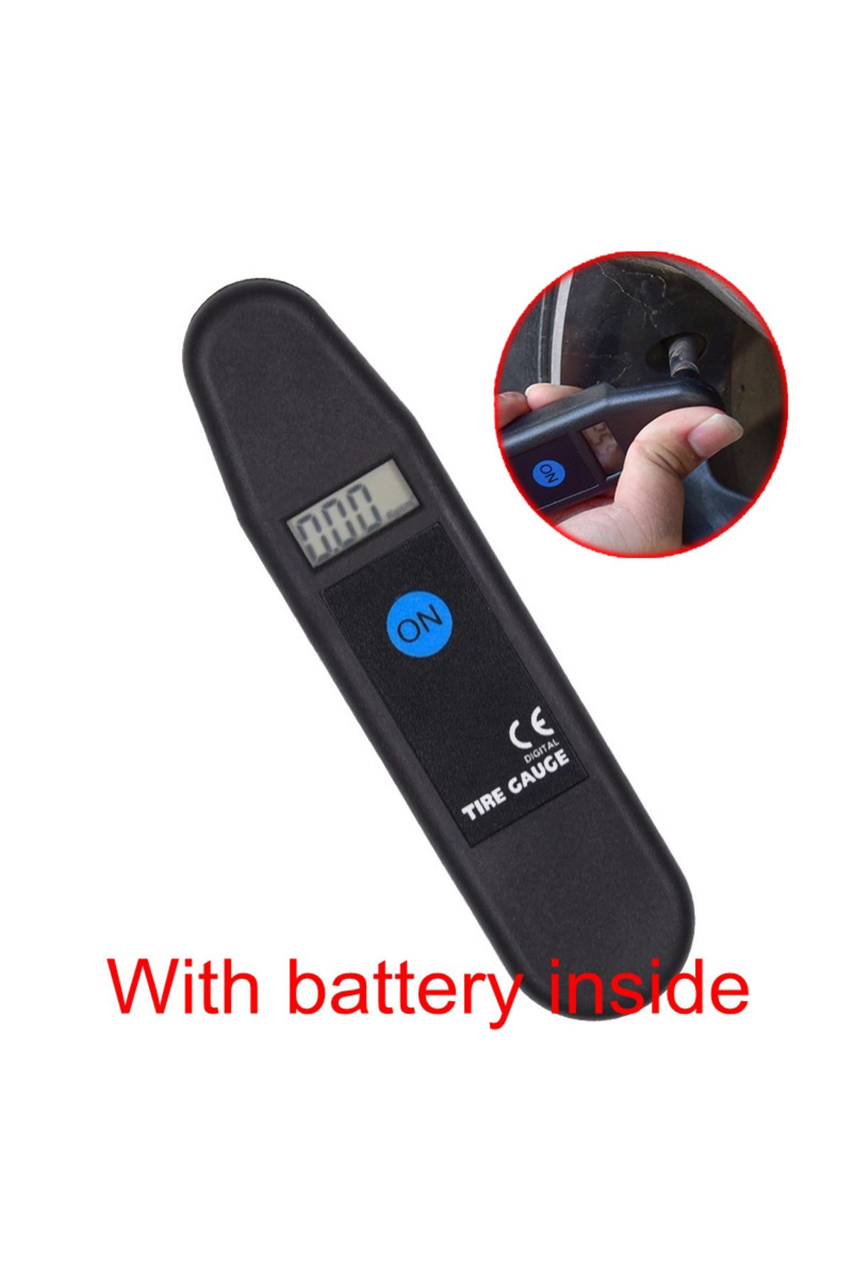 Choice-Digital Car Tire Tyre Air Pressure Gauge Meter LCD Display Manometer Barometers Tester PSI KPA BA... 3