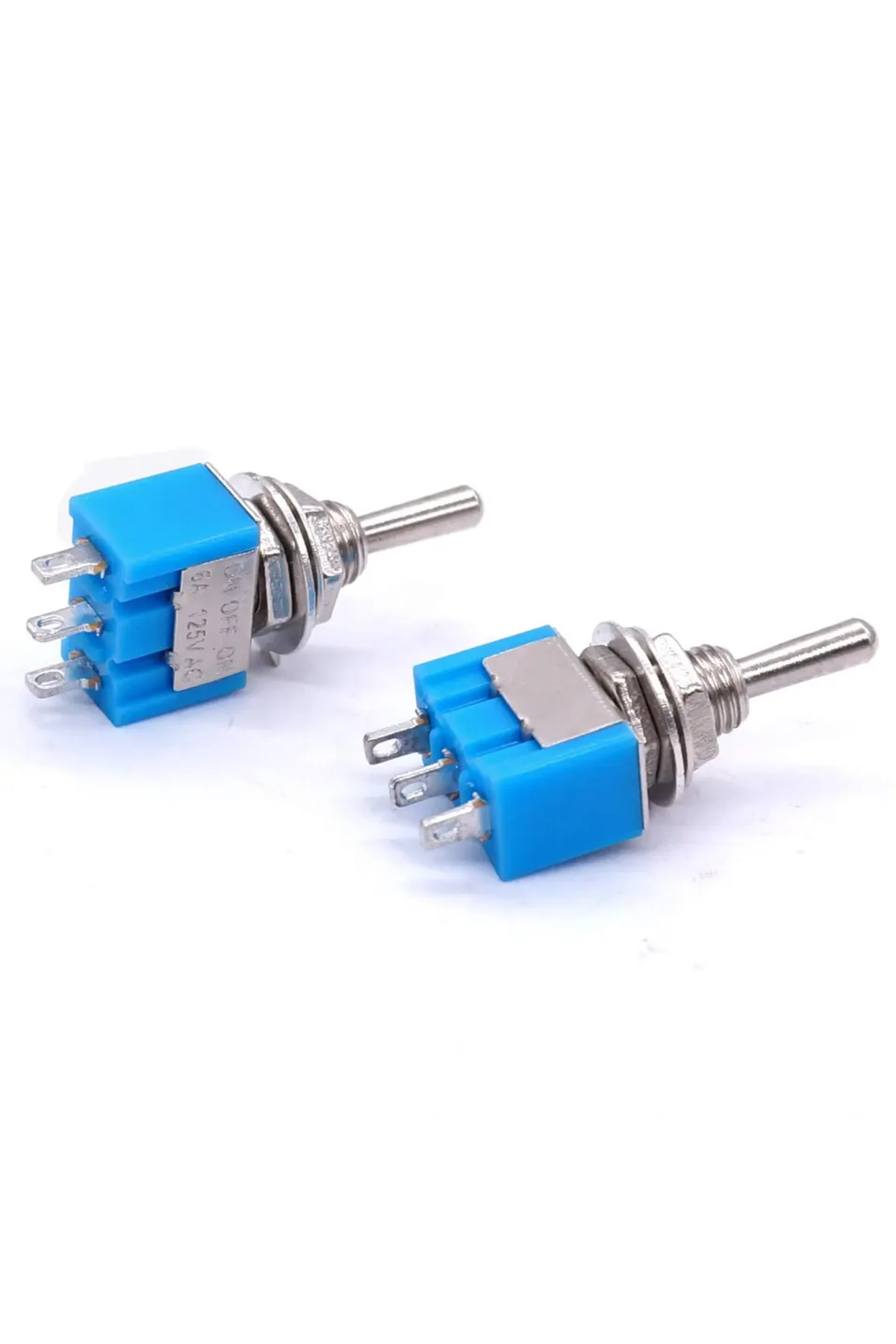 Choice-3 Pin 3 Position 10Pcs SPDT Mini Toggle Switch10pcs 3 Pin 3 Position ON/Off/ON Miniature Toggle Swit 3