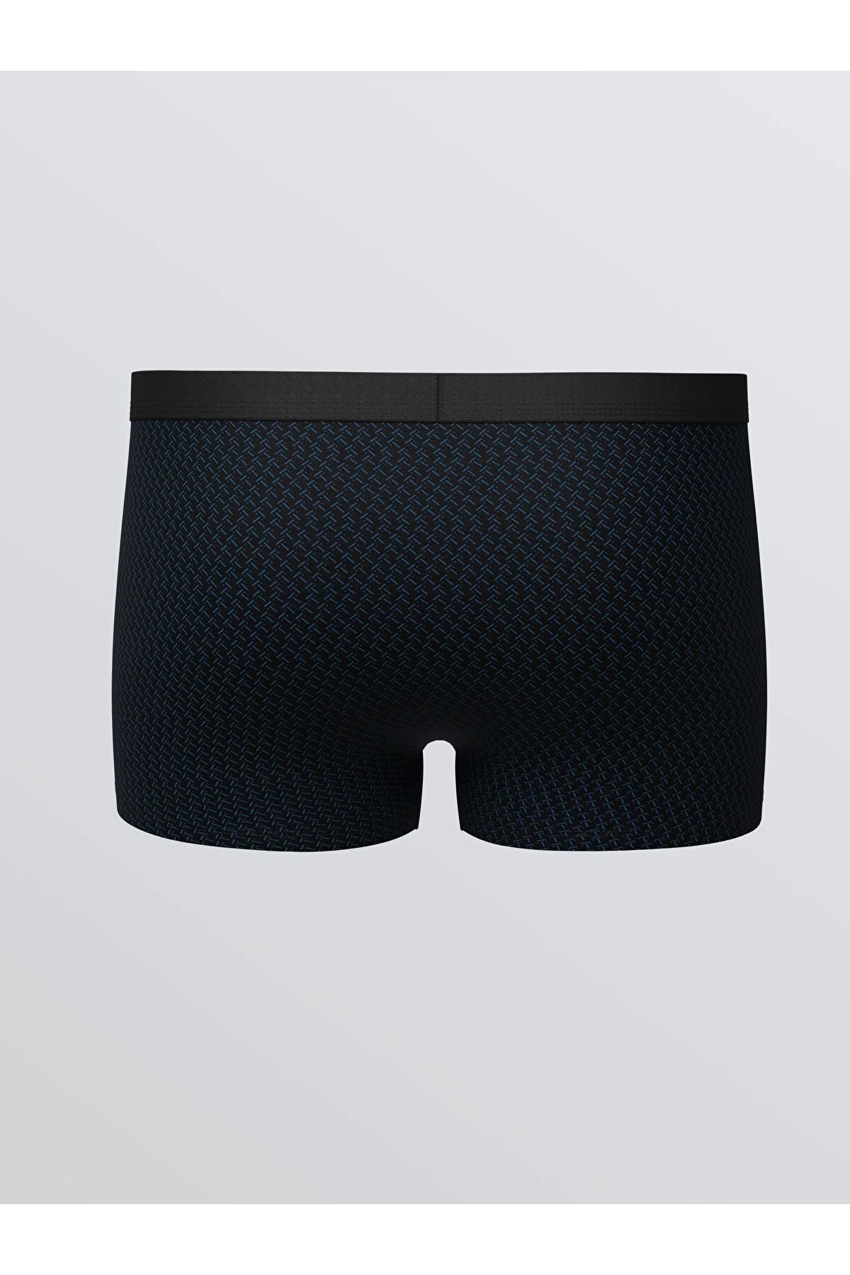 LC Waikiki-Μπλε Standard Fit Βαμβακερά Ευέλικτα Ανδρικά Μπόξερ 3 τεμαχίων 5