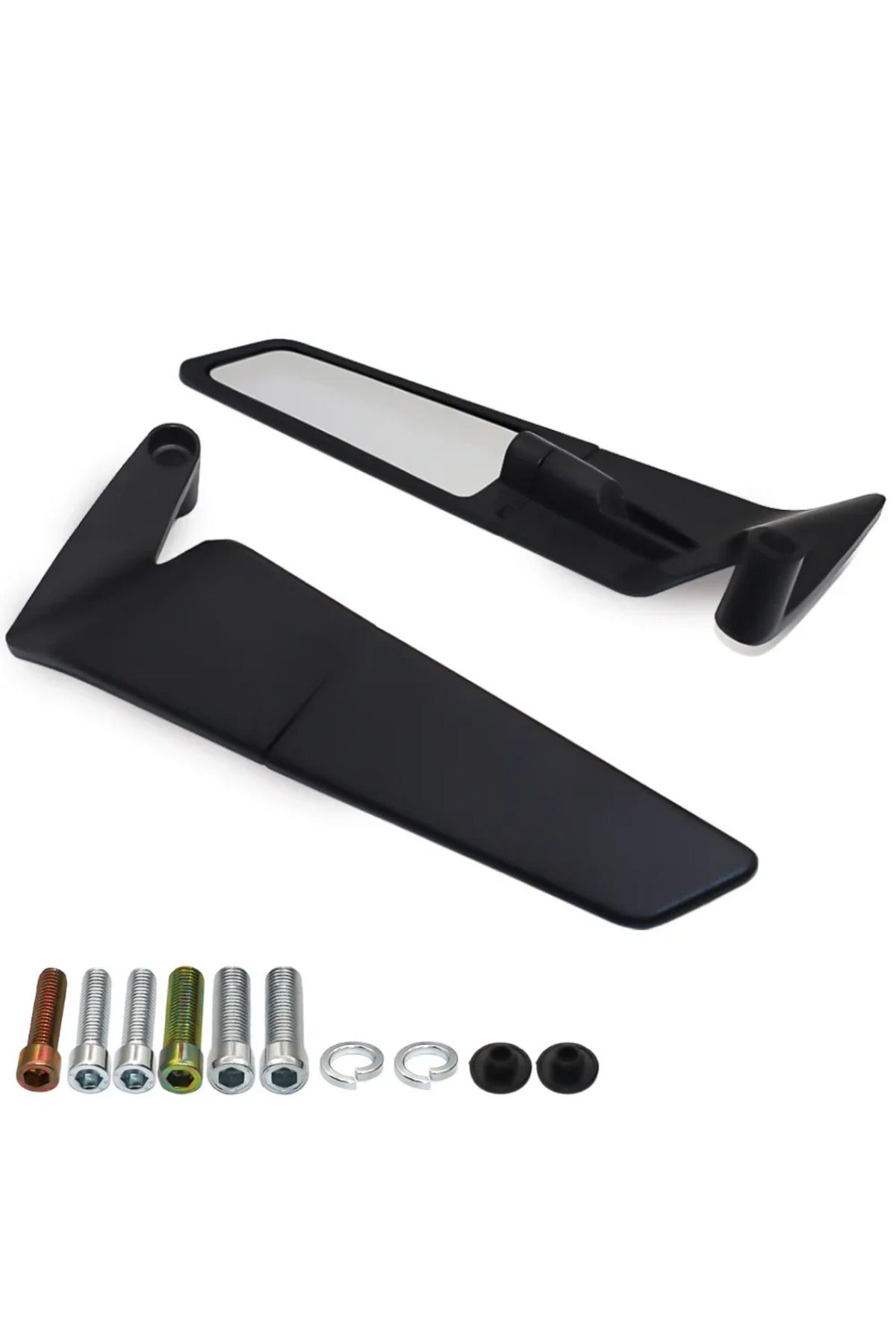 Choice-black For YAMAHA MT 07 MT07 MT 09 MT09 SP MT 10 MT10 SP Motorcycle Mirrors Stealth Winglets Mirror K 5