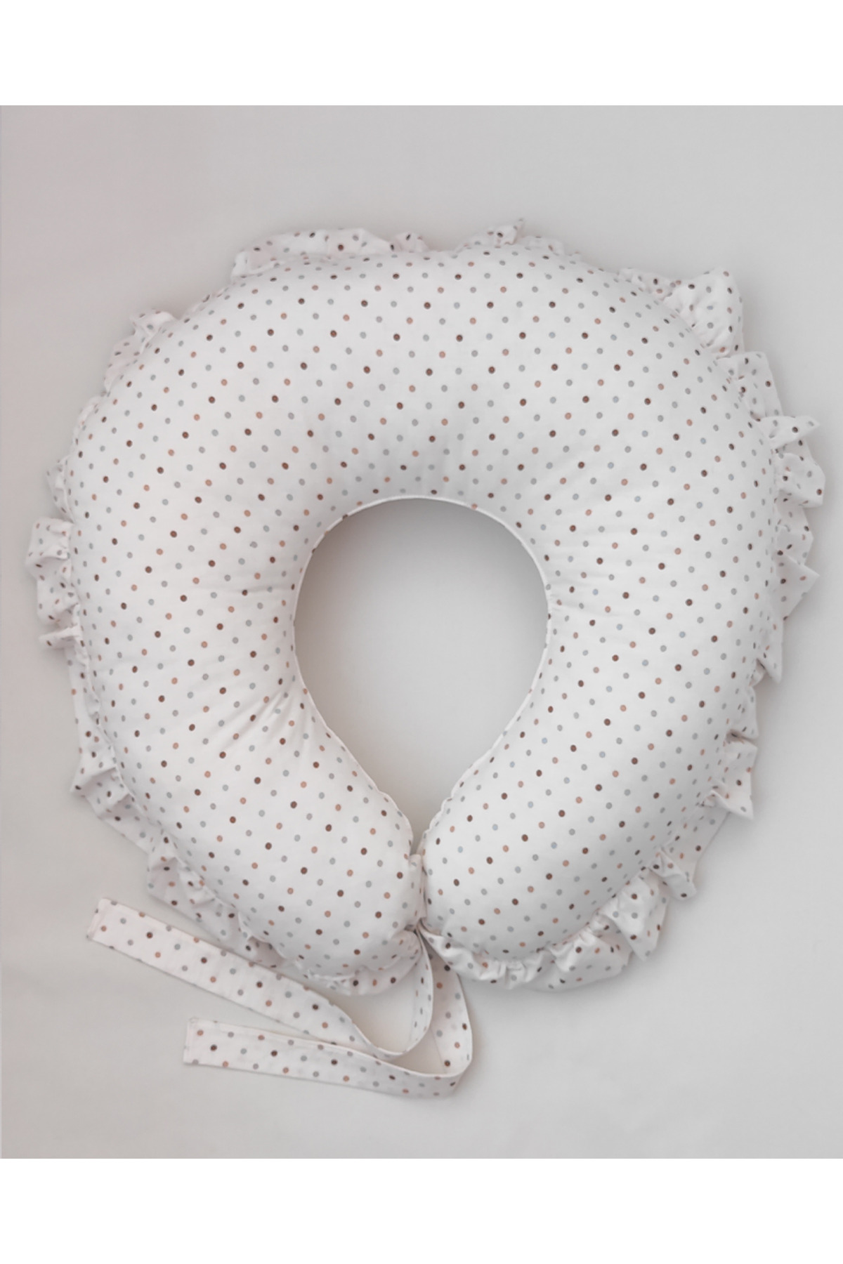 nelcollection Emzirme Yastığı, Bebek Destek Minderi, Hamile Yastığı, Pamuklu Kumaş fotoğrafı 2 (önizleme)