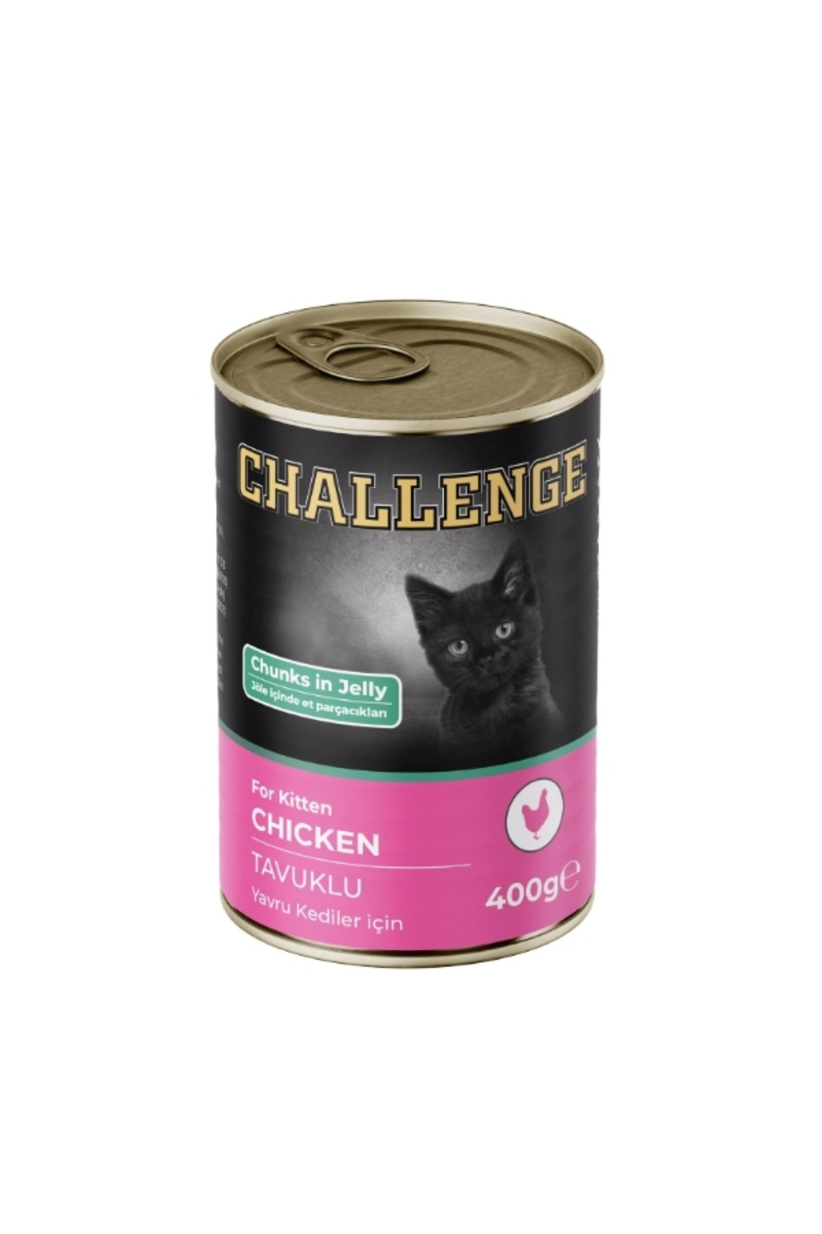 Challenge Tavuklu Yavru Konserve Kedi Maması 400 Gr