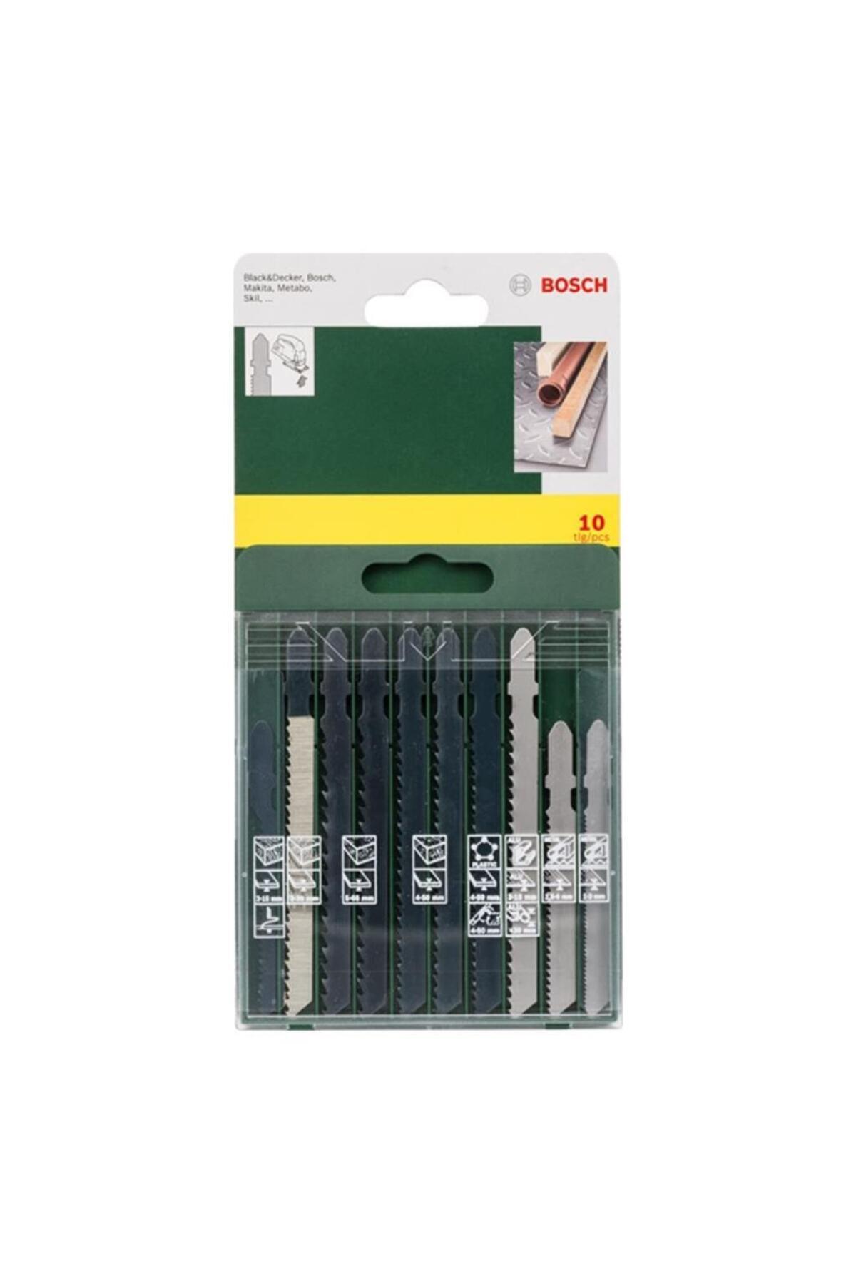Bosch DIY 10 LU KARIŞIK DEKUPAJ TESTERE SETİ