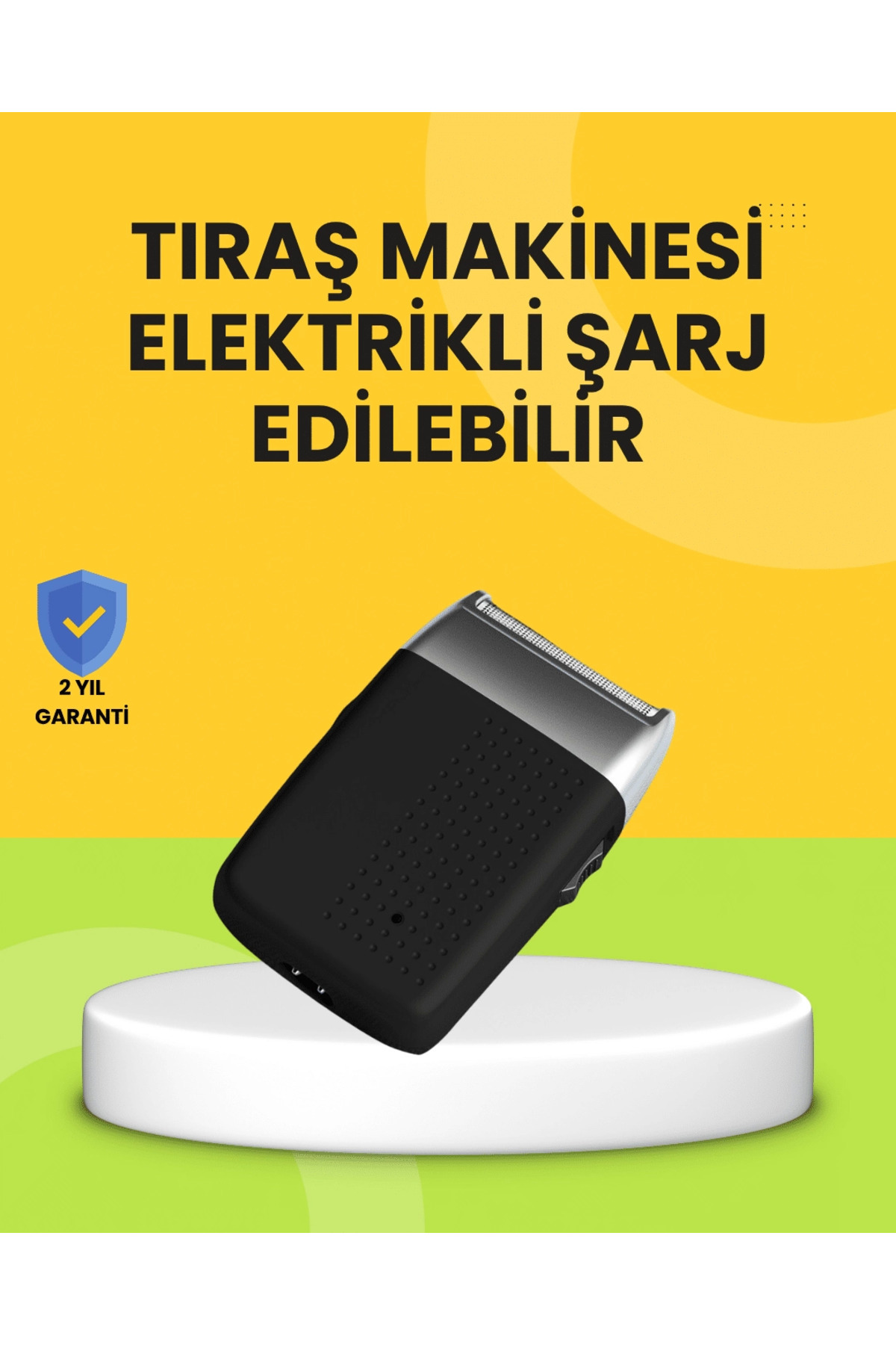 LAMİATAKI Sessiz, Güçlü ve Şık: Erkeklere Özel Şarjlı Tıraş Makinesi