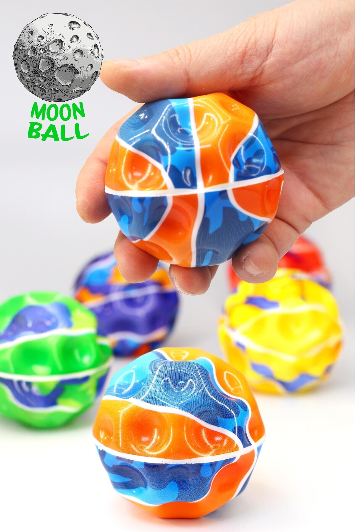 Venenon Yükseğe Zıplayan Top Galaksi Uzay Ay Topu Aşırı Zıplayan