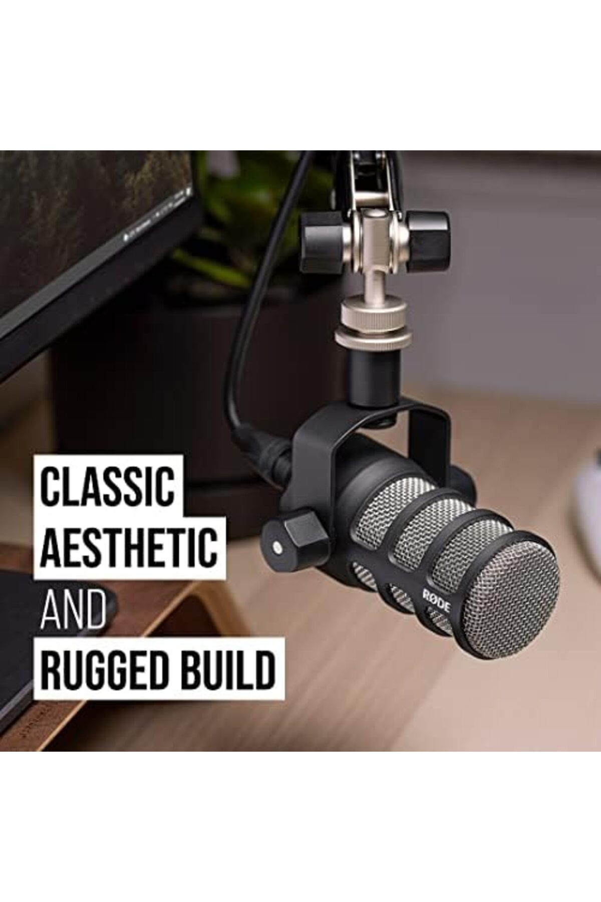 RØDE-PodMic Broadcast-quality Dynamic Microphone 3