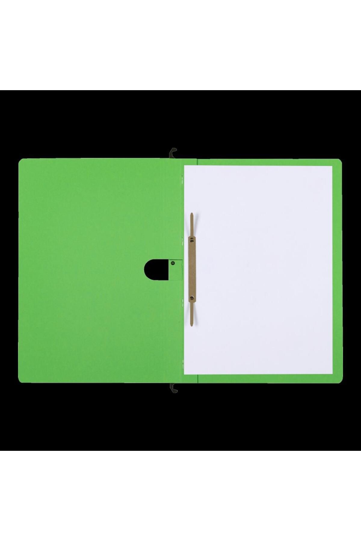 ELBA-Ultimate Suspended File with Fastener A4, 240g/sqm Cardboard, 200-Sheet Capacity, Green Color 3