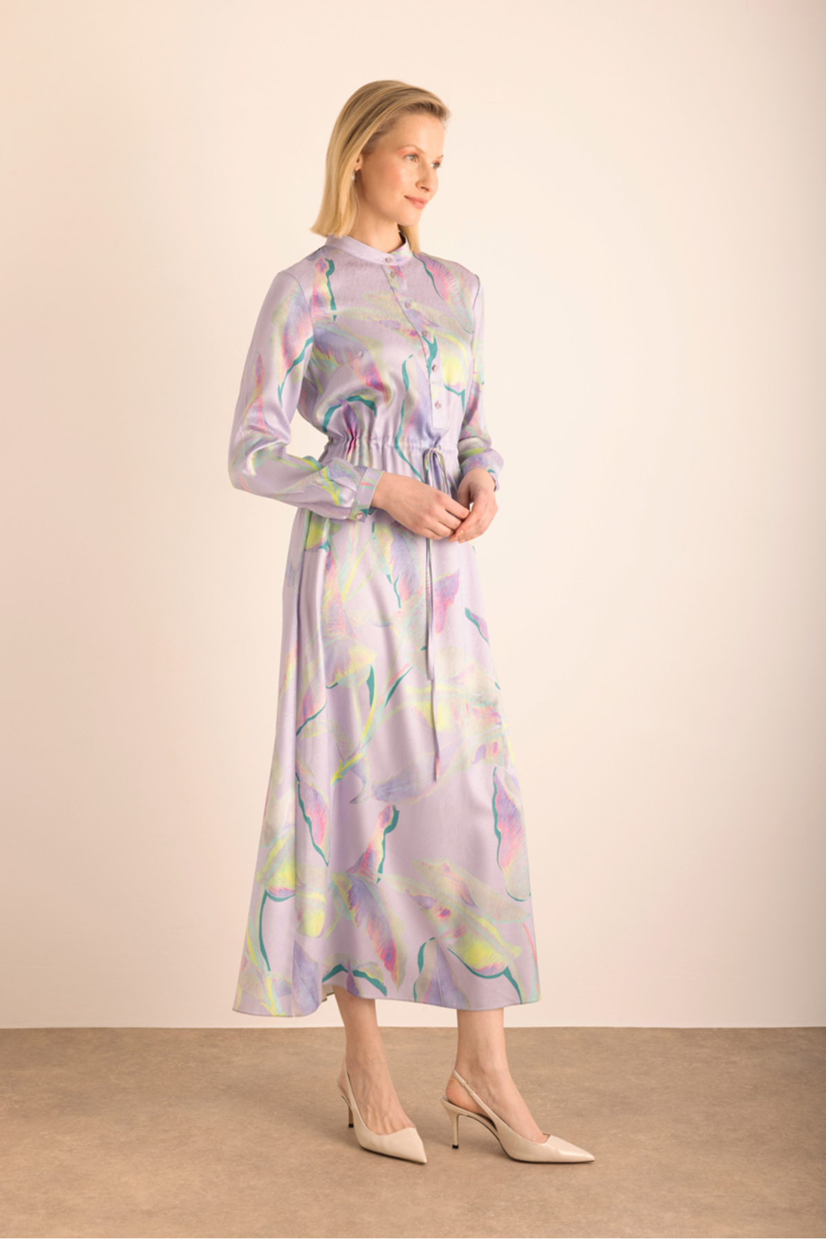 Aker  Desenli Elbise - Görsel 5