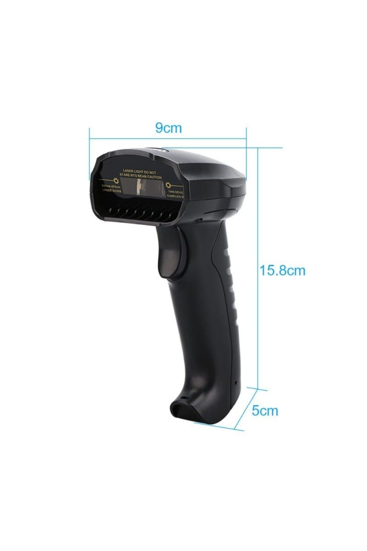 60BPM-Cititor de coduri de bare 1D, Bluetooth, USB, 4500 coduri, Android, iOS, 750mAh, BP 7