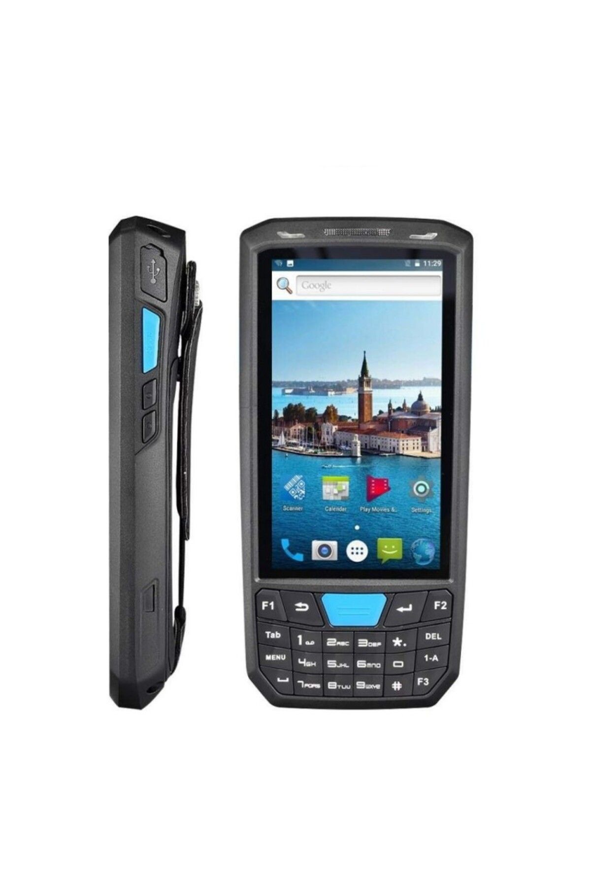 PRC-Cititor de coduri de bare 2D PDA, Bluetooth, WiFi, slot SIM POS 4G, TF, GPS 2