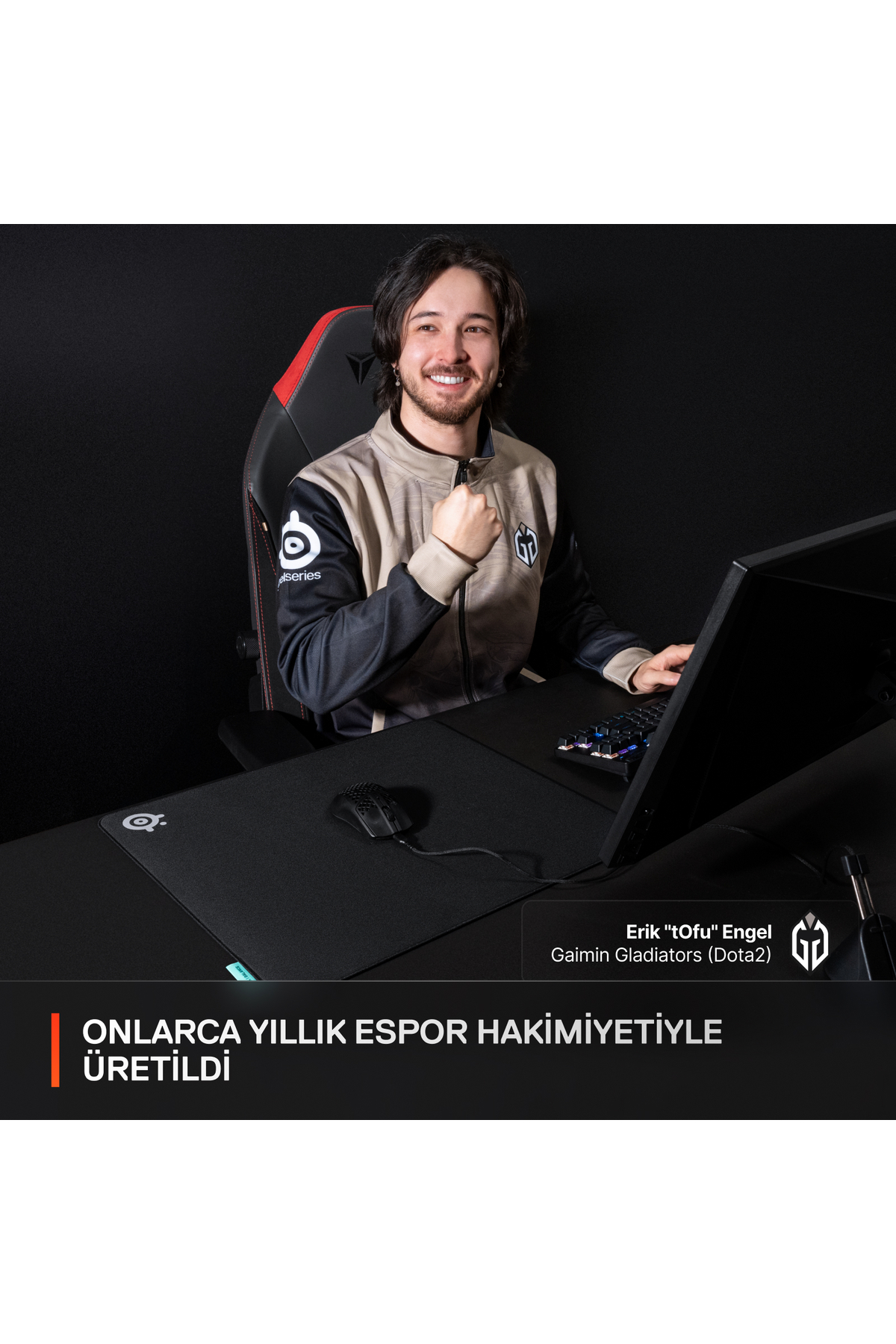 QcK Large Performance Balance Gaming Mouse Pad 9