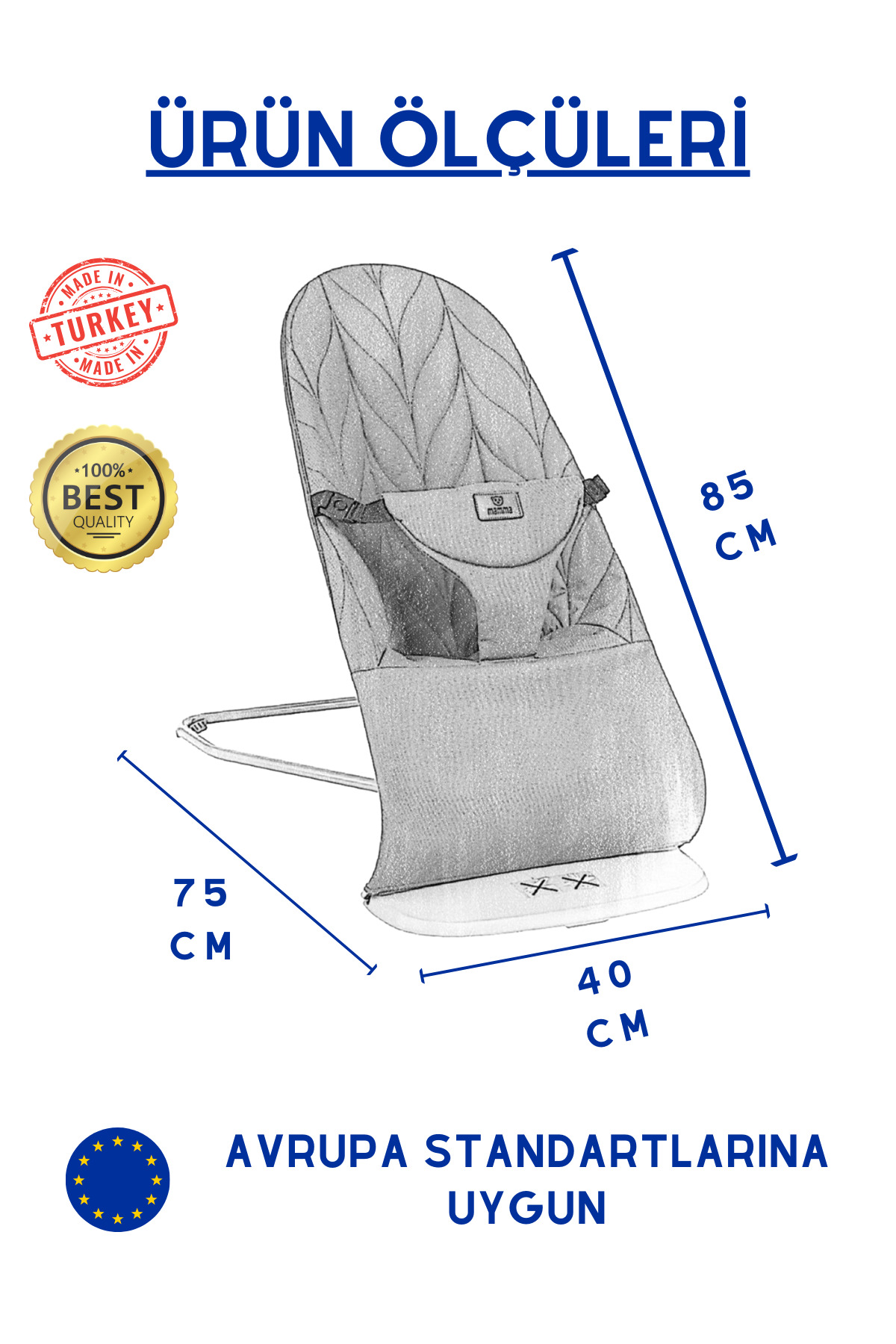 Mamma Deluxe Cotton Oyuncaklı Ana Kucağı + Ekstra Kılıf ve Seyahat Çantası fotoğrafı 7 (önizleme)