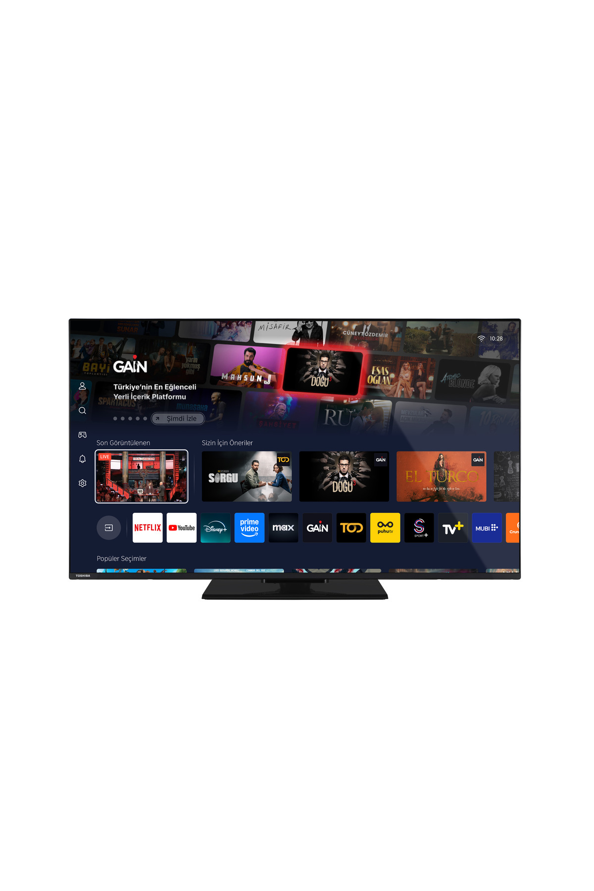 50UV3463DT 50" 126 Ekran Uydu Alıcılı 4K Ultra HD Smart Vidaa TV