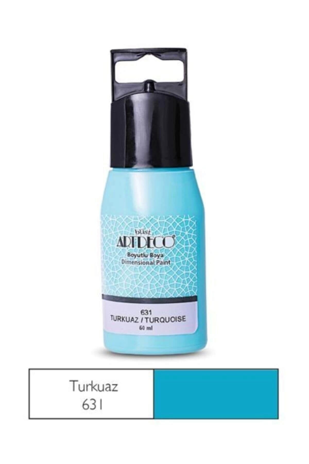 Artdeco Artdeco Boyutlu Boya 60 ml. 631 TURKUAZ