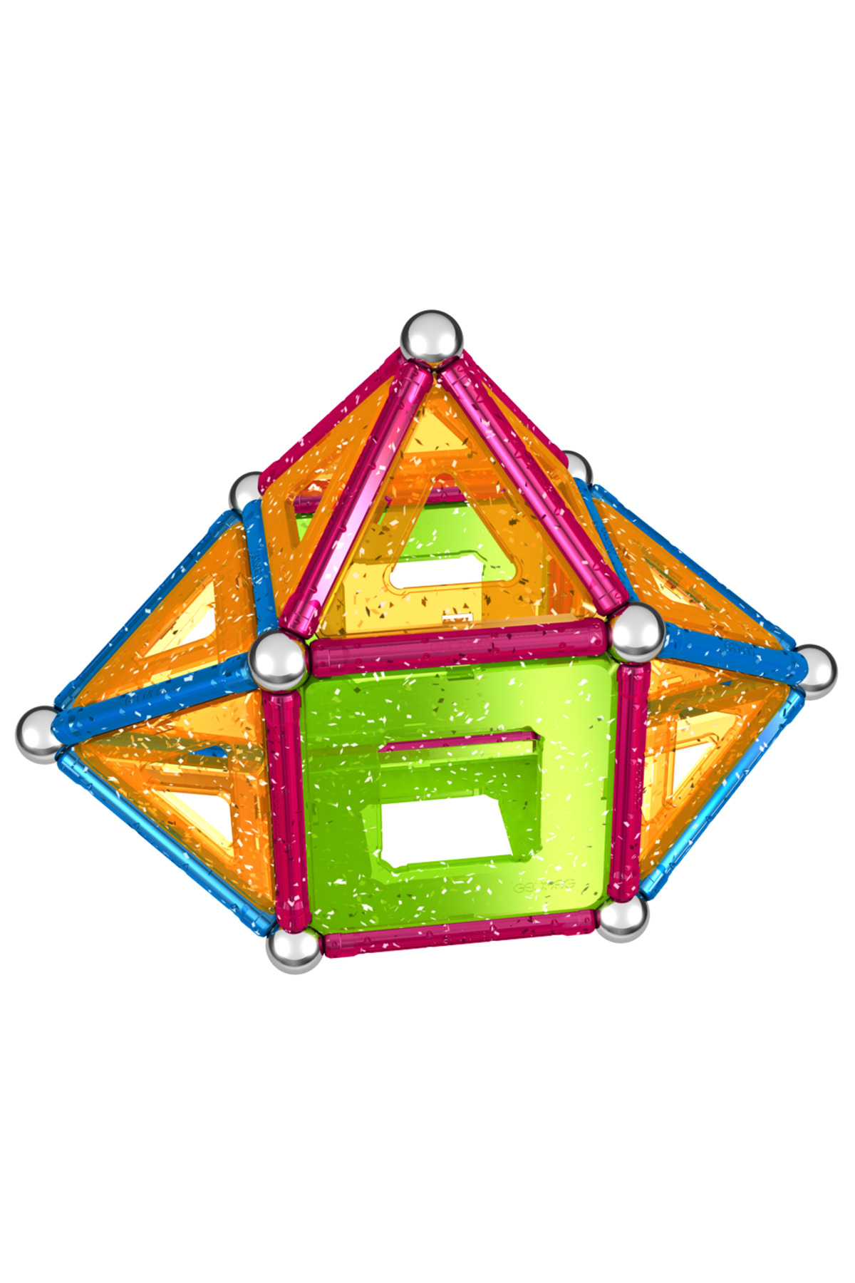 پنلهای مغناطیسی اکلیلی | اسباببازیهای ساختنی برای نوپاها | میلههای مغناطیسی اکلیلی با روکش فلزی