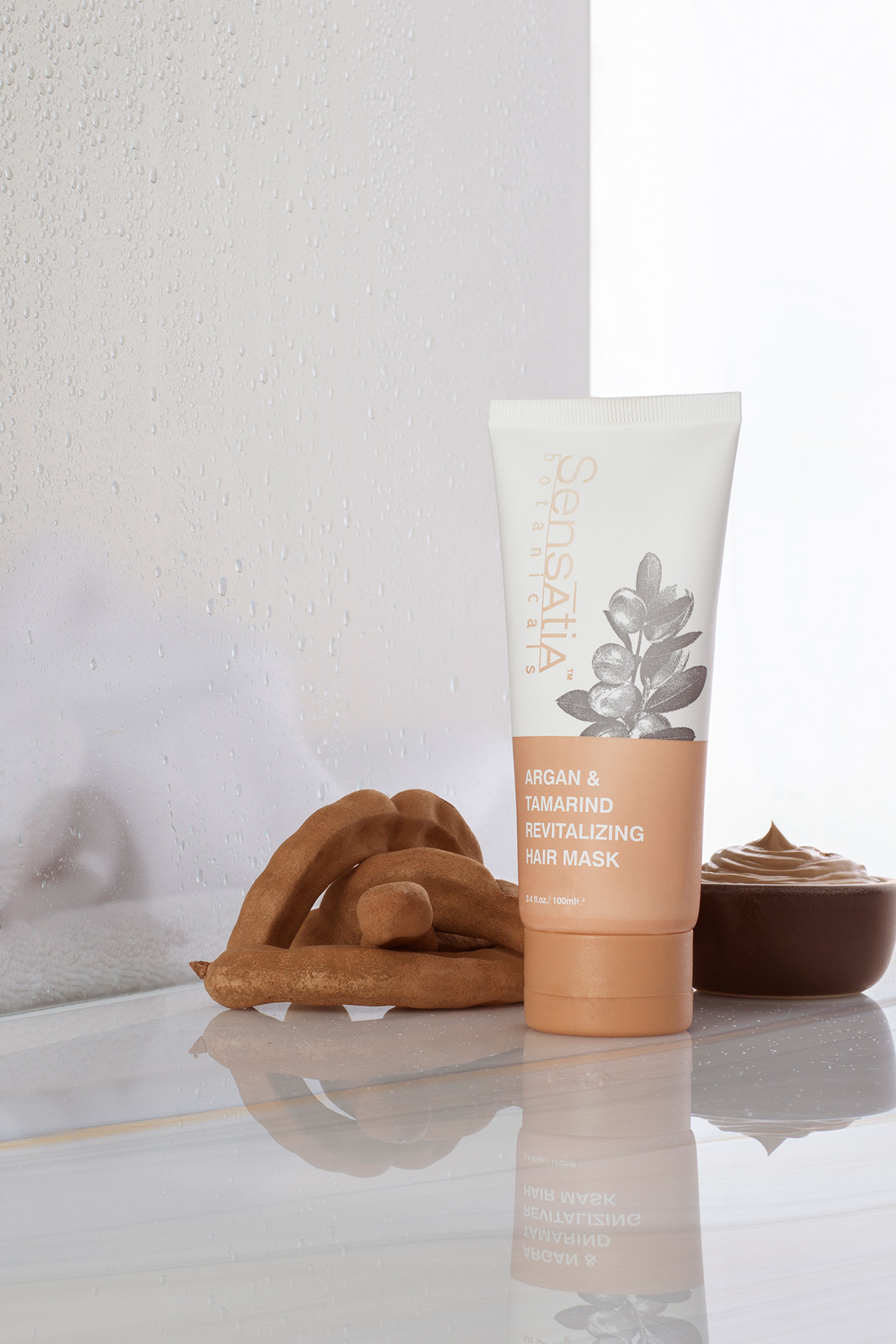 Sensatia Botanicals-Revitalizing Anti-Hair Loss Hair Mask with Argan & Tamarid Extract 100ml 4