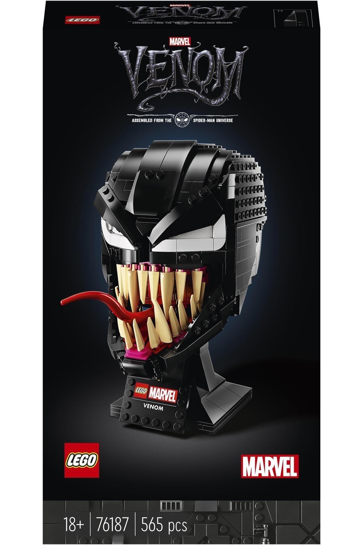 اسپایدرمن ونوم 76187 تولید قابل‌جمع‌آوری برای بزرگسالان S؛ مدل برش ونوم (565 قطعه)