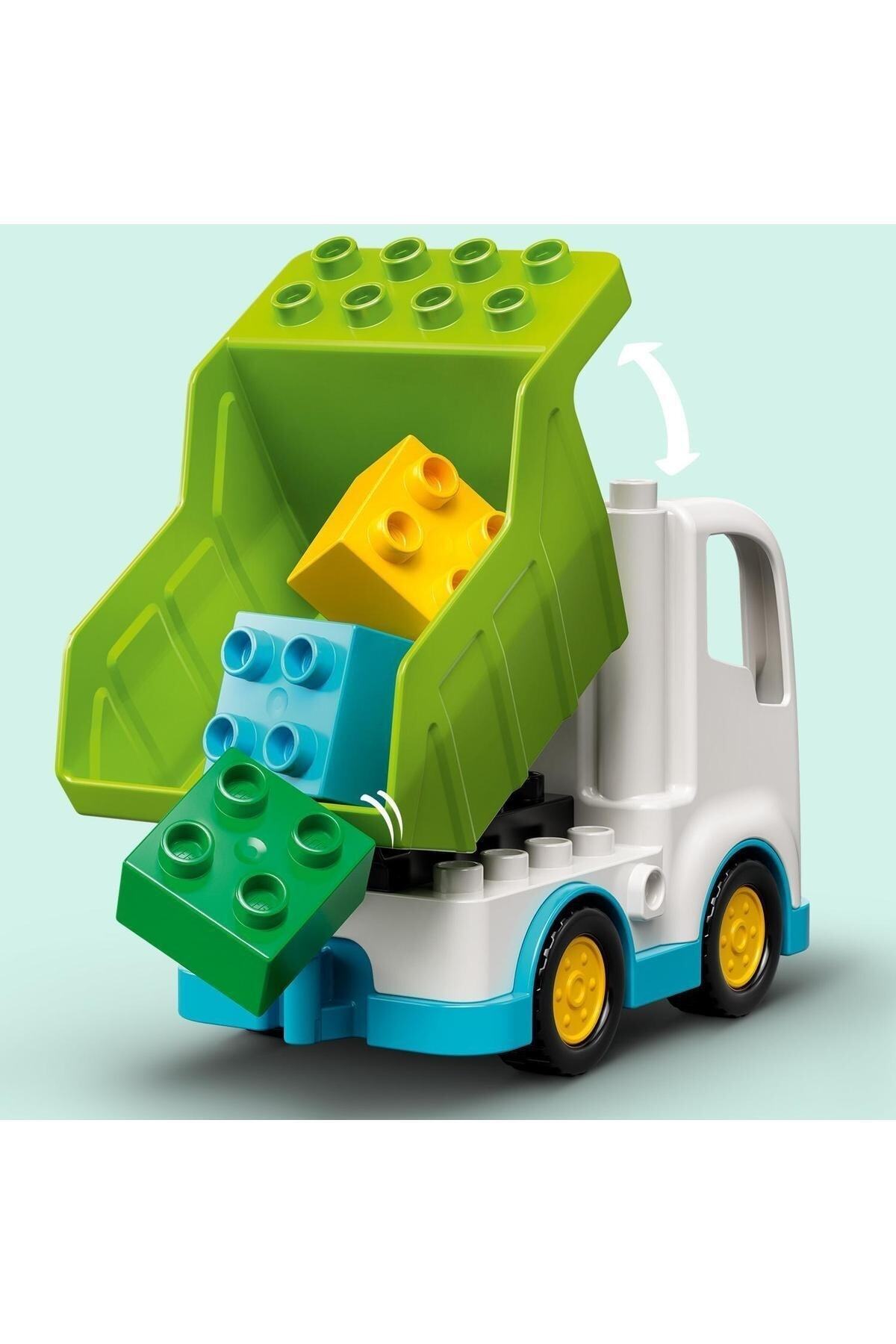 کامیون حمل زباله و بازیافت شهر دوپلو ۱۰۹۴۵ – مجموعه ساختنی اسباب‌بازی خلاقانه (۱۹ تکه)